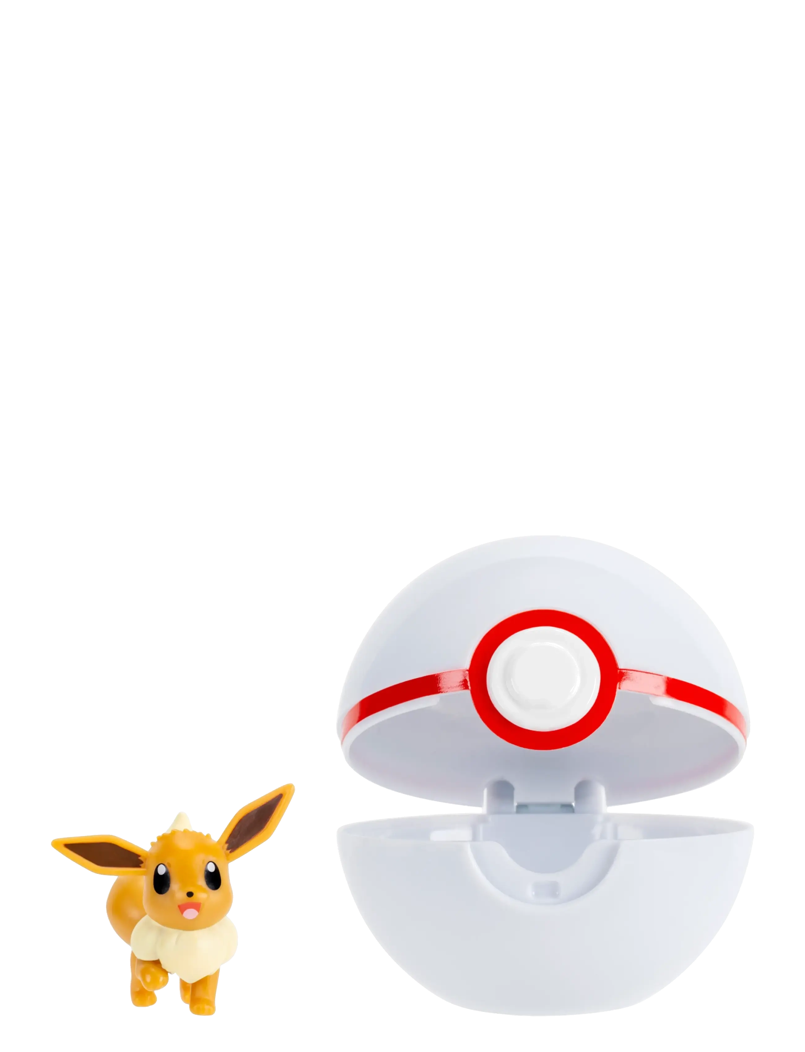 Pokemon - POKEMON CLIP N GO EEVEE WITH PREMIER BALL - actionfigurer - multi colour - 2
