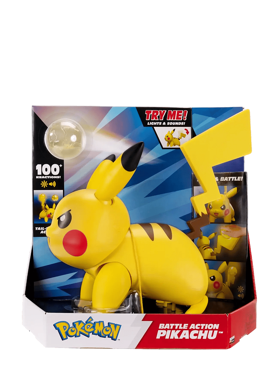Pokemon - POKEMON BATTLE ACTION PIKACHU - actionfigurer - multi colour - 1