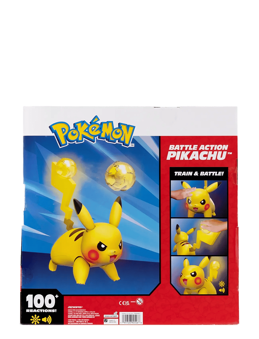 Pokemon - POKEMON BATTLE ACTION PIKACHU - actionfigurer - multi colour - 4