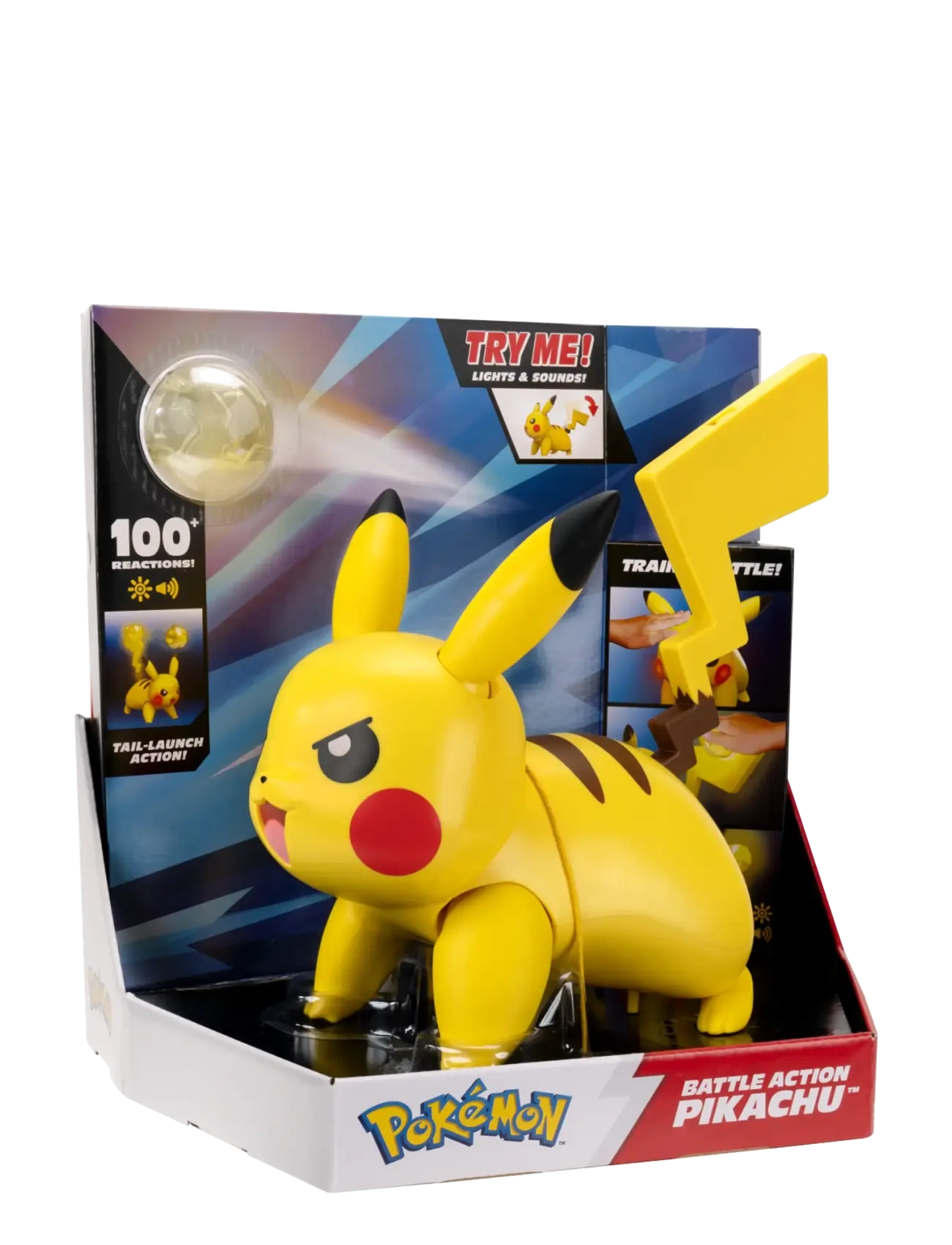 Pokemon - POKEMON BATTLE ACTION PIKACHU - actionfigurer - multi colour - 5