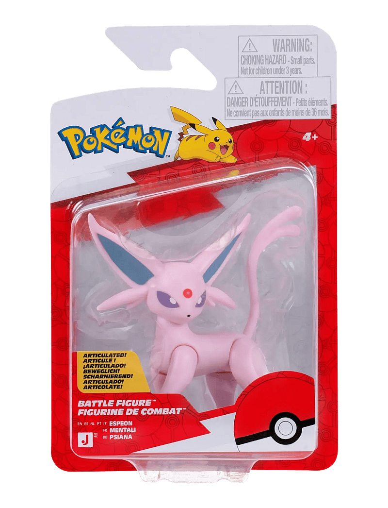 Pokemon - POKEMON BATTLE FIGURE ESPEON - actionfigurer - multi colour - 0