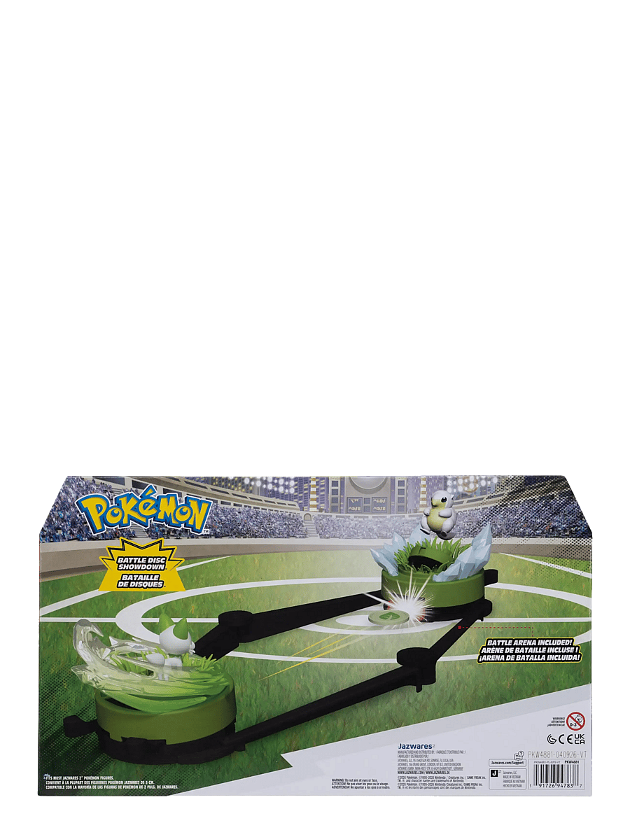 Pokemon - POKEMON BATTLE DISC SHOWDOWN SANDSHREW VS SPRIGATI - aktiva spel - multi colour - 2