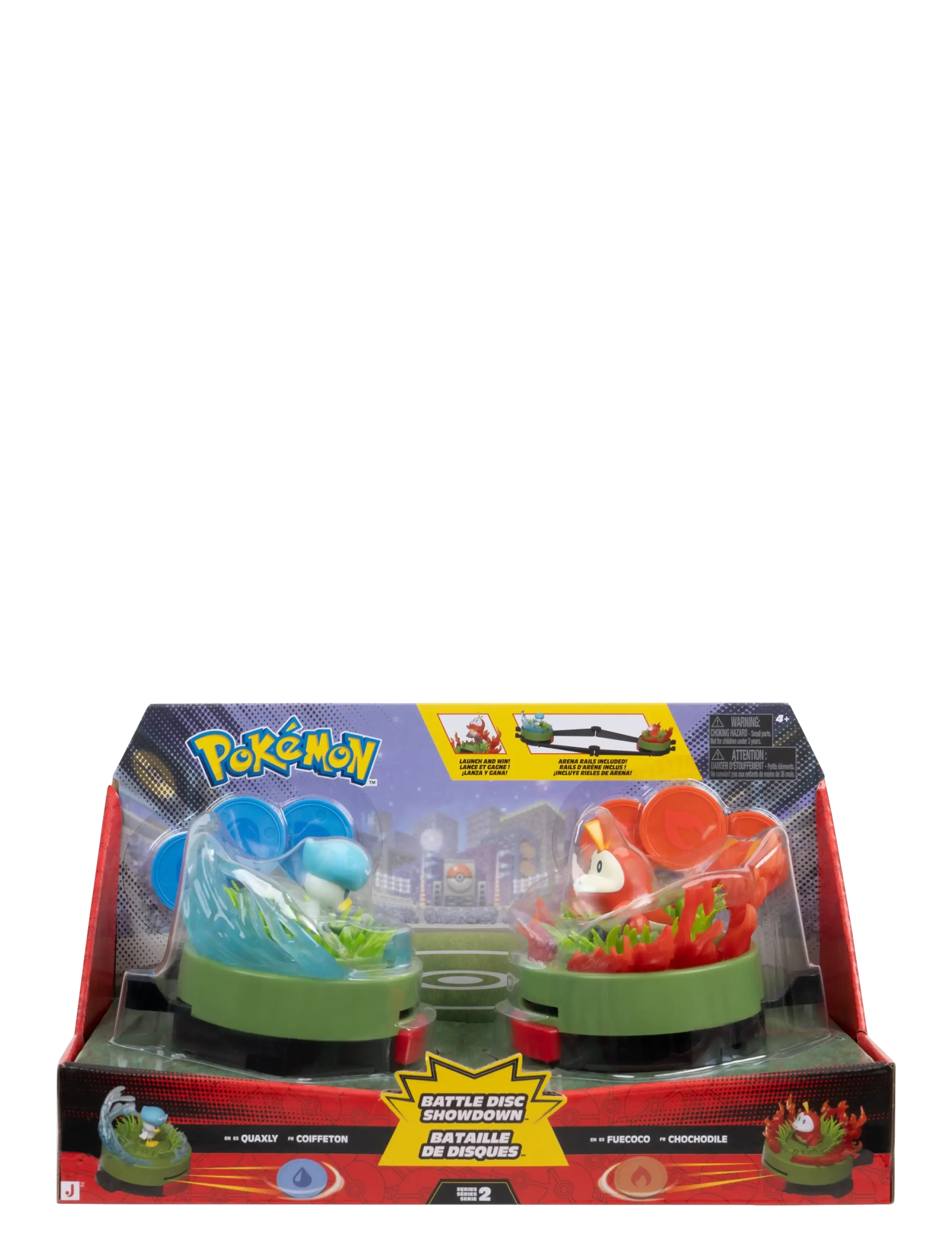 Pokemon POKEMON BATTLE DISC SHOWDOWN QUAXLY VS FUECOCO - Lelut - MULTI COLOUR / multi