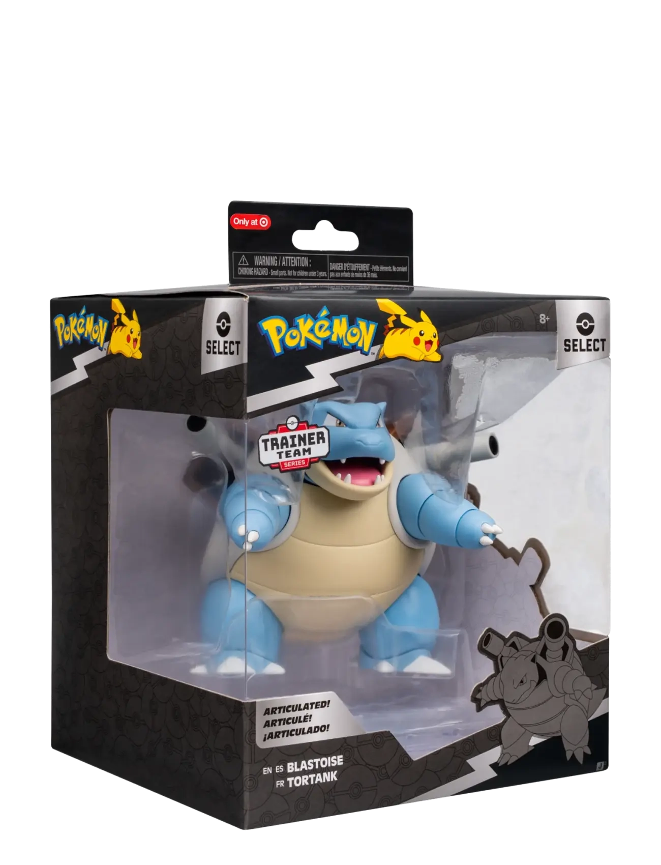Pokemon - POKEMON SELECT ARTICULATED FIGURE BLASTOISE - actionfigurer - multi colour - 5