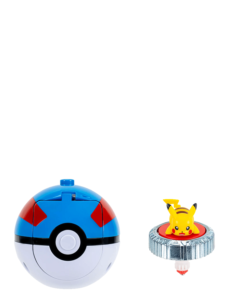 Pokemon - POKEMON BATTLE SPINNER PIKACHU WITH GREAT BALL - multi colour - 2