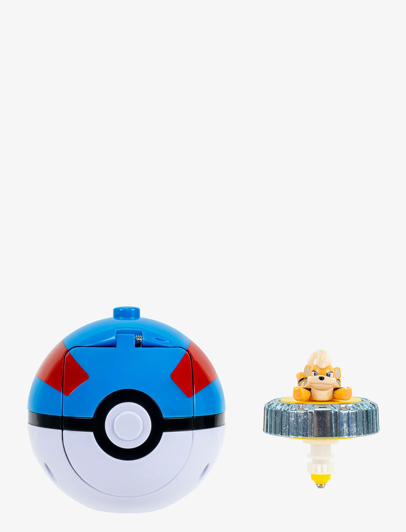 Pokemon - POKEMON BATTLE SPINNER GROWLITHE WITH GREAT BALL - film- & eventyrsfigurer - multi colour - 2