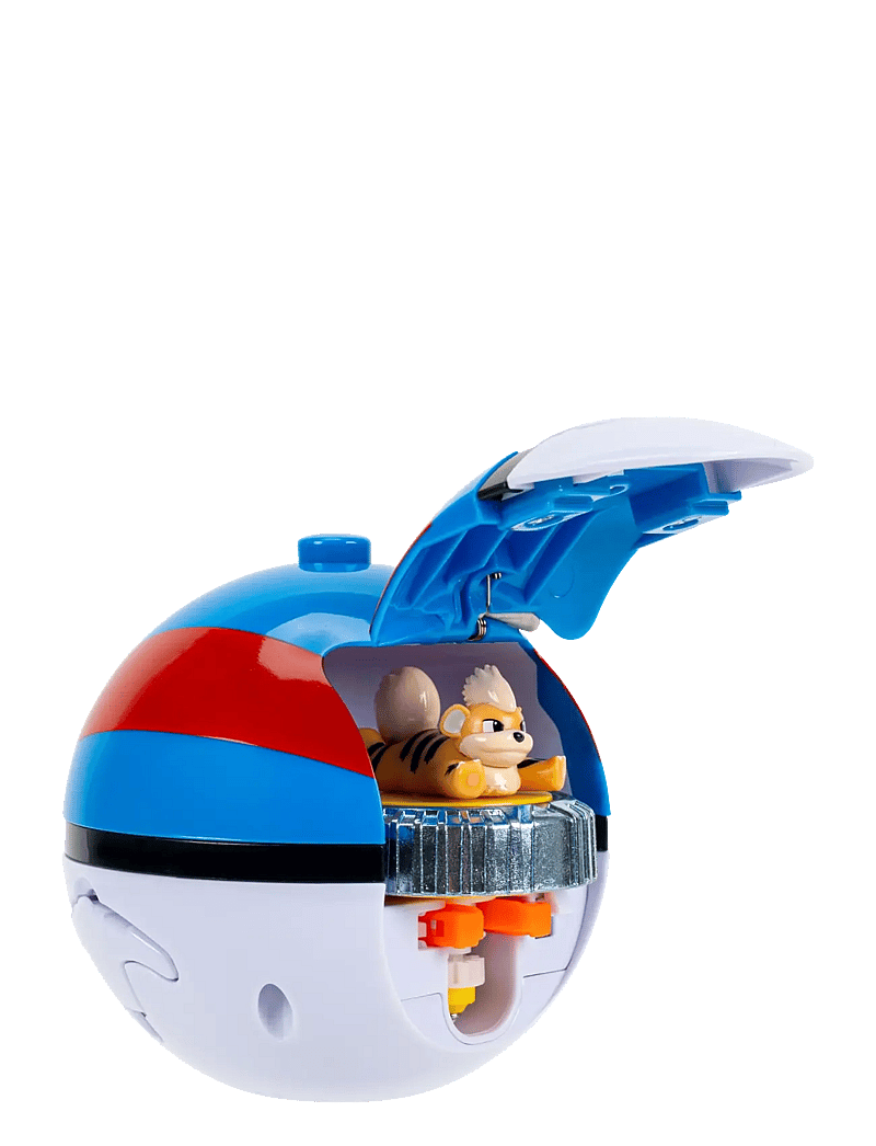 Pokemon - POKEMON BATTLE SPINNER GROWLITHE WITH GREAT BALL - film- & eventyrsfigurer - multi colour - 4