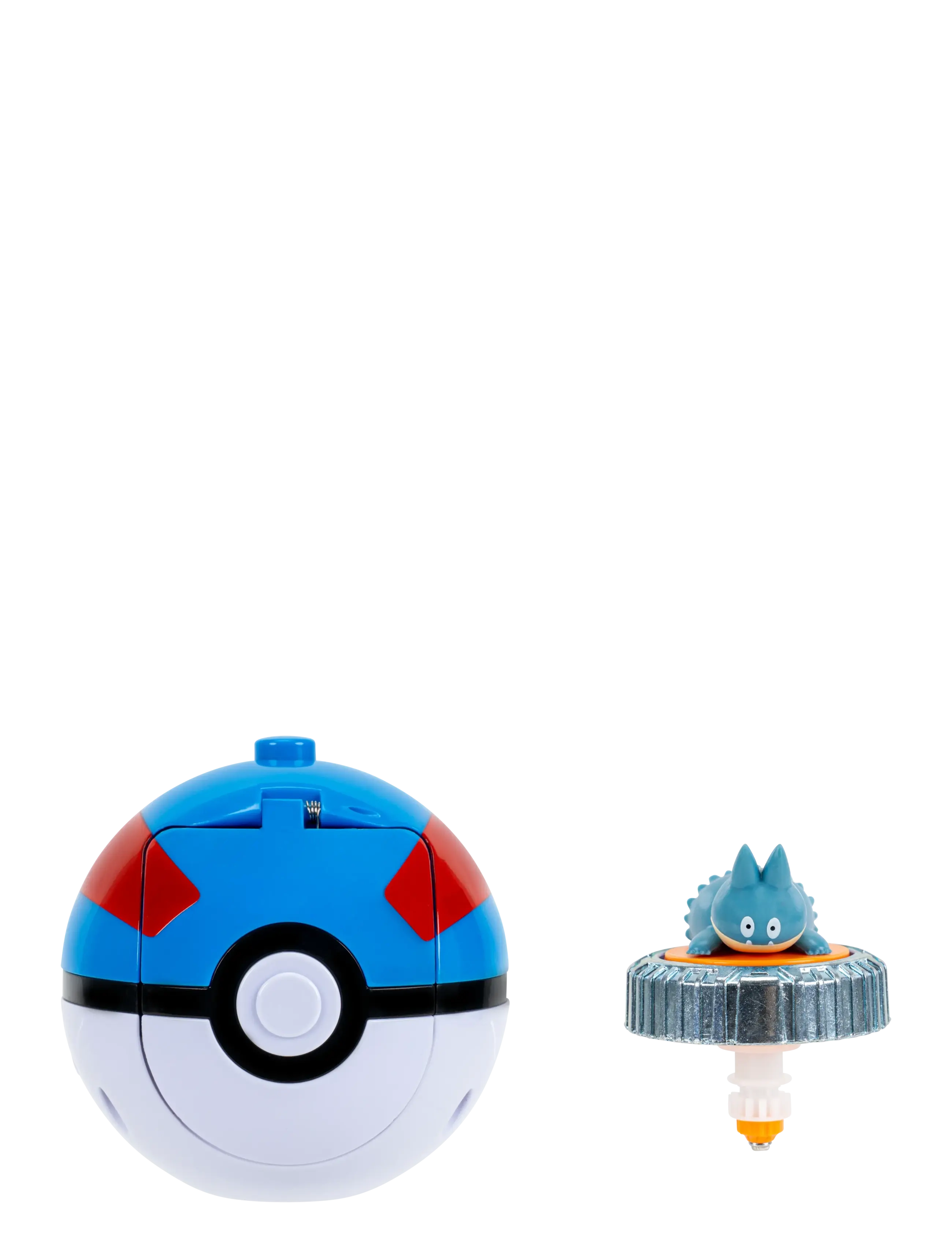 Pokemon - POKEMON BATTLE SPINNER MUNCHLAX WITH GREAT BALL - aktiva spel - multi colour - 2