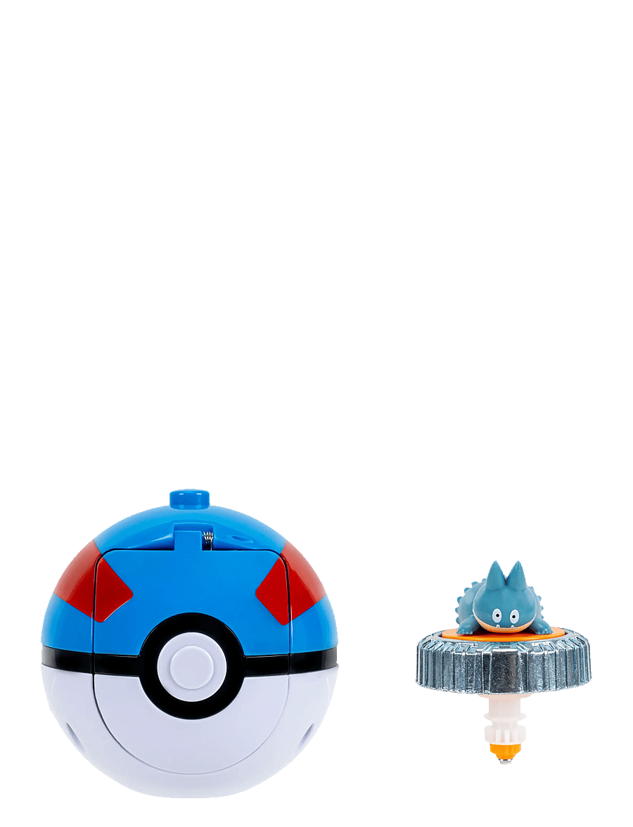 Pokemon - POKEMON BATTLE SPINNER MUNCHLAX WITH GREAT BALL - aktiva spel - multi colour - 2