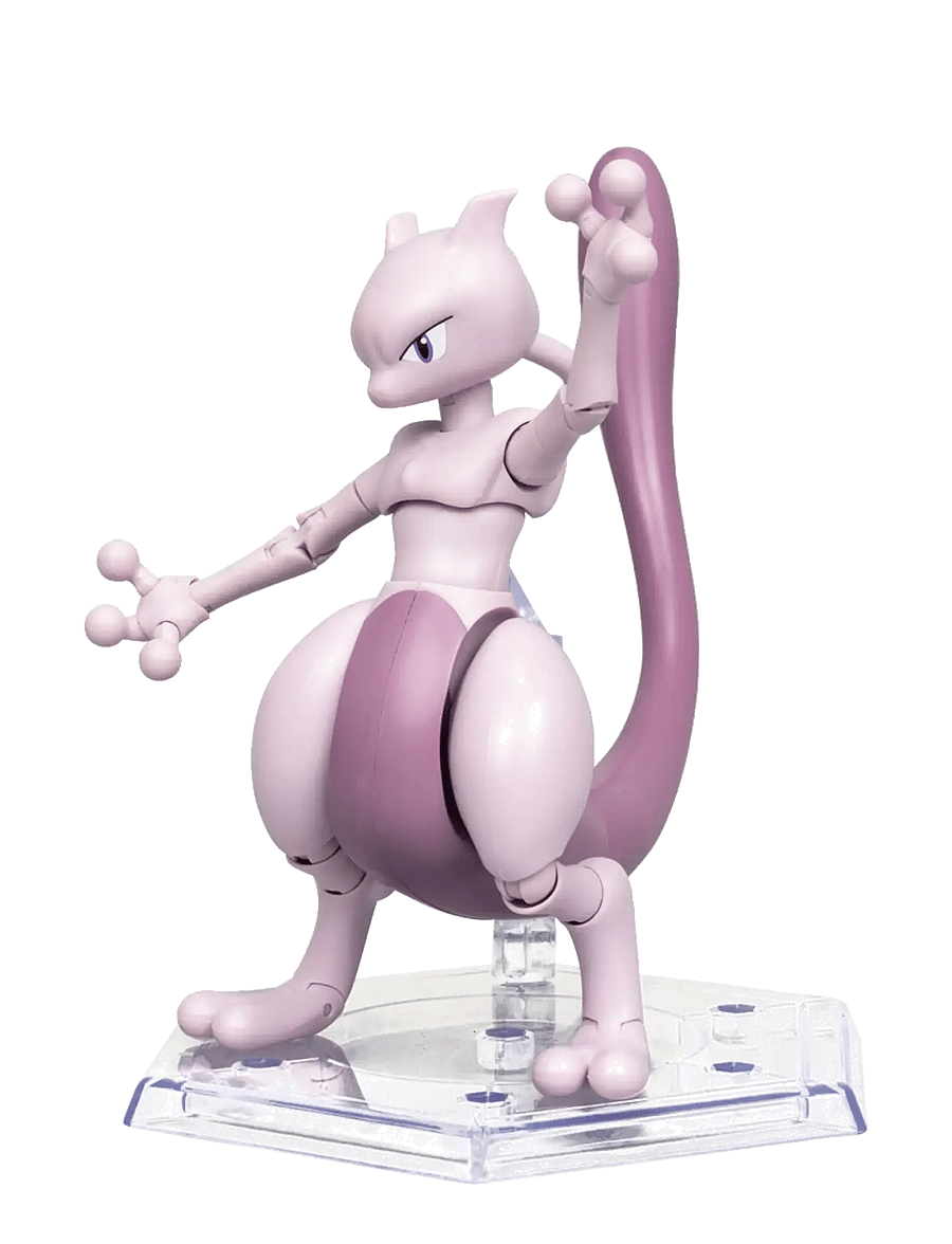 Pokemon - POKEMON SELECT ARTICULATED FIGURE MEWTWO - actionfigurer - multi colour - 2