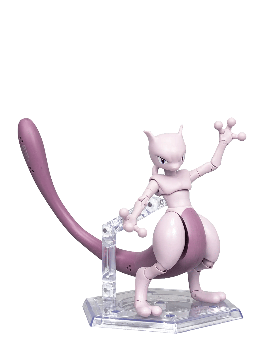 Pokemon - POKEMON SELECT ARTICULATED FIGURE MEWTWO - actionfigurer - multi colour - 3