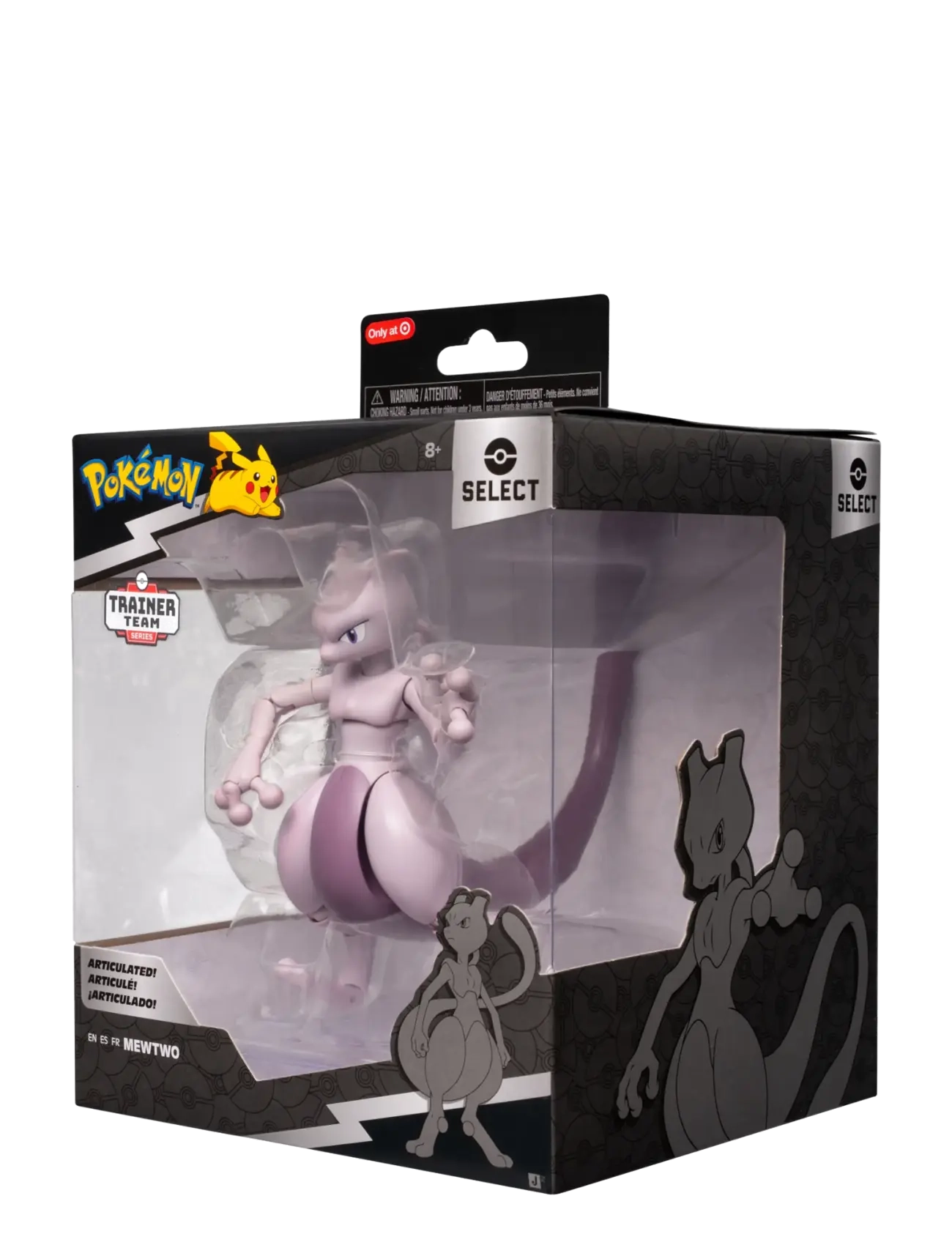 Pokemon - POKEMON SELECT ARTICULATED FIGURE MEWTWO - actionfigurer - multi colour - 4