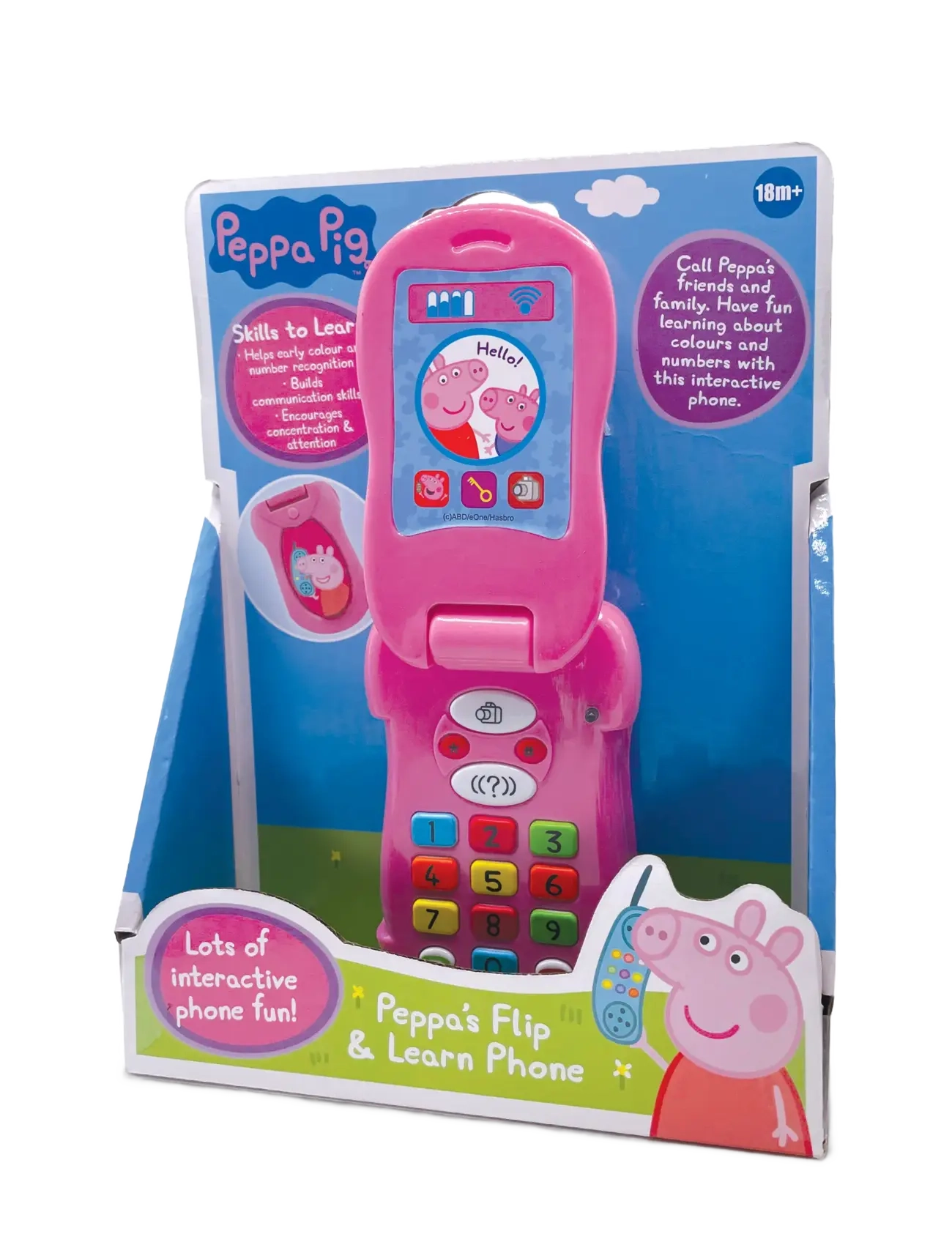 Greta gris PEPPA FLIP PHONE DK SE NO FI - Babyleksaker - MULTI COLOUR / multi