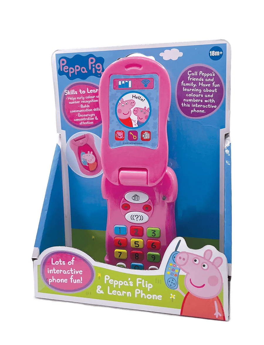 Greta gris - PEPPA FLIP PHONE DK SE NO FI - interaktiva leksaker - multi colour - 0