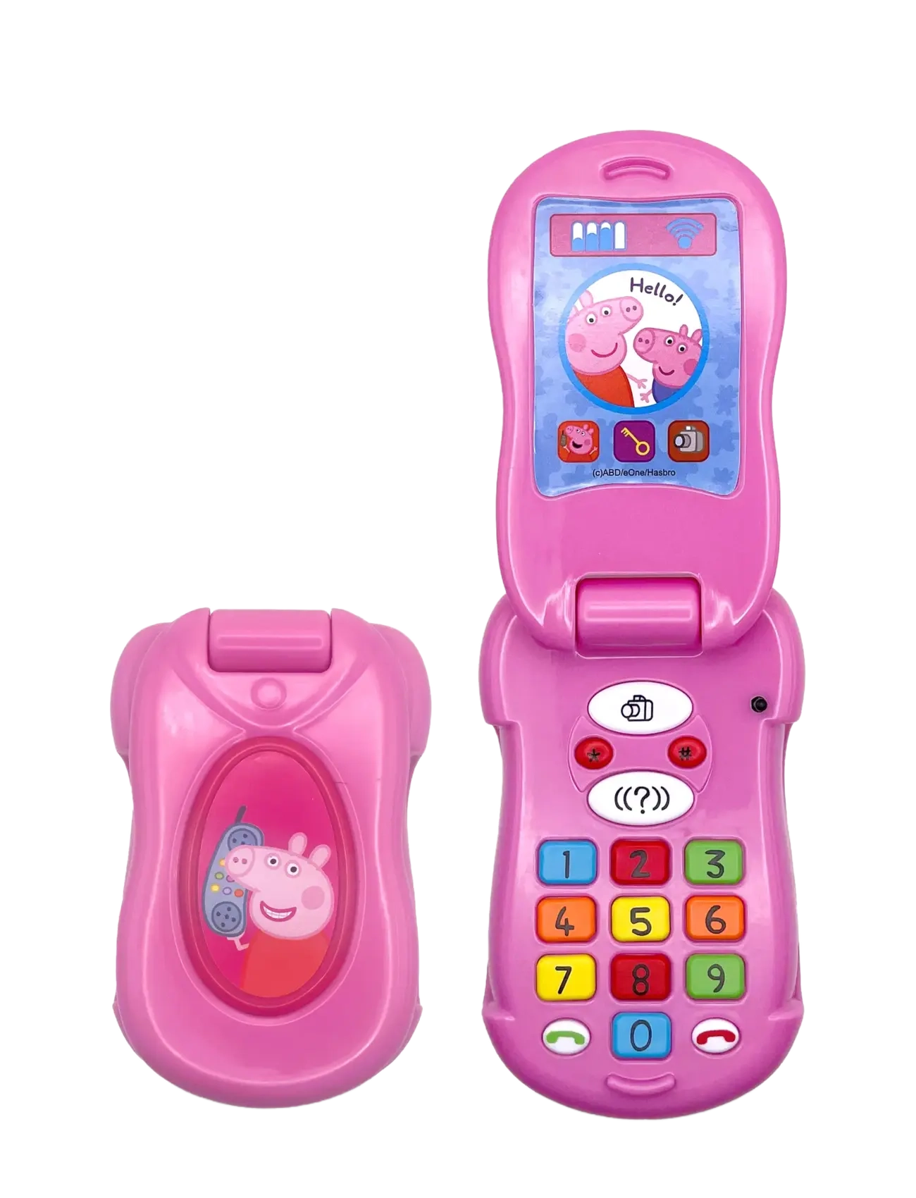Peppa Pig - PEPPA FLIP PHONE DK SE NO FI - interaktive leker - multi colour - 1