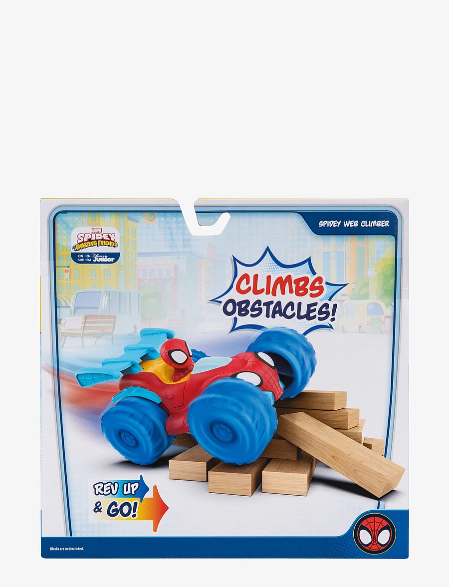 Spider-man - SPIDEY WEB CLIMBER - legetøjsbiler & køretøjer - multi colour - 2