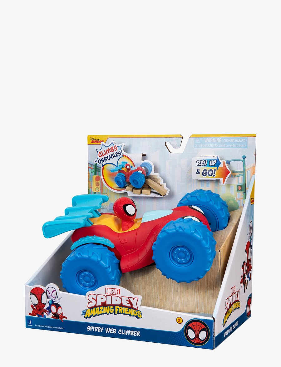 Spider-man - SPIDEY WEB CLIMBER - legetøjsbiler & køretøjer - multi colour - 3