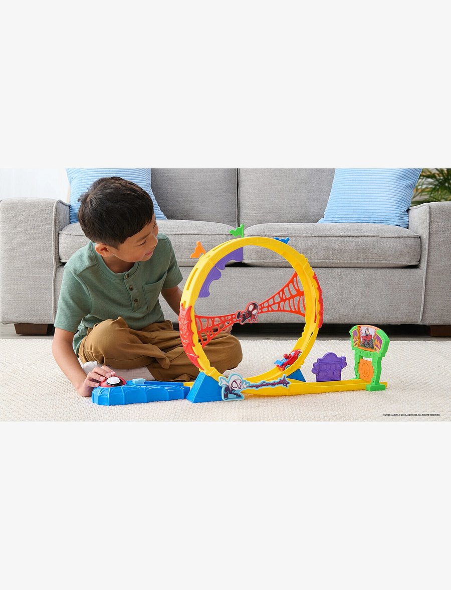 Spider-man - SPIDEY AMAZING METALS SUPER LOOP TRACK SET - bilbanor - multi colour - 2