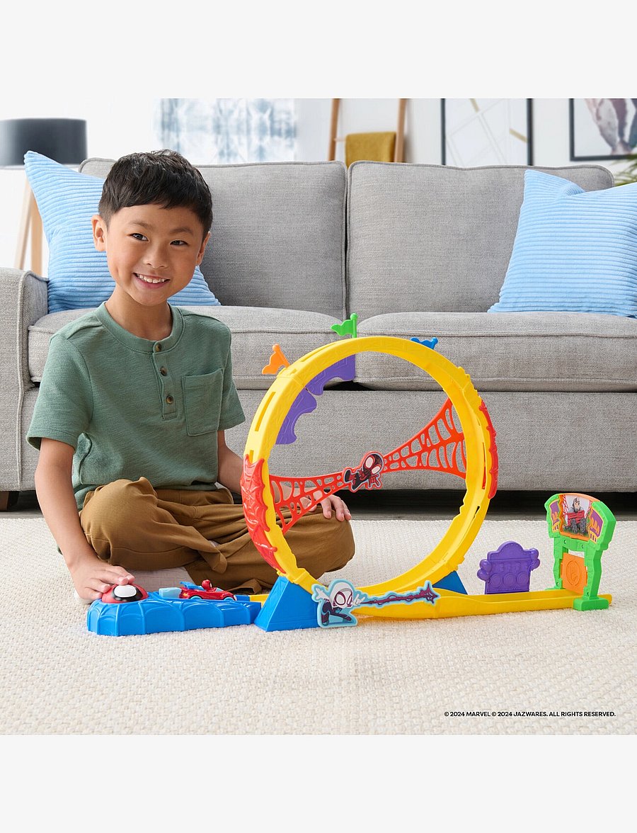 Spider-man - SPIDEY AMAZING METALS SUPER LOOP TRACK SET - bilbanor - multi colour - 3