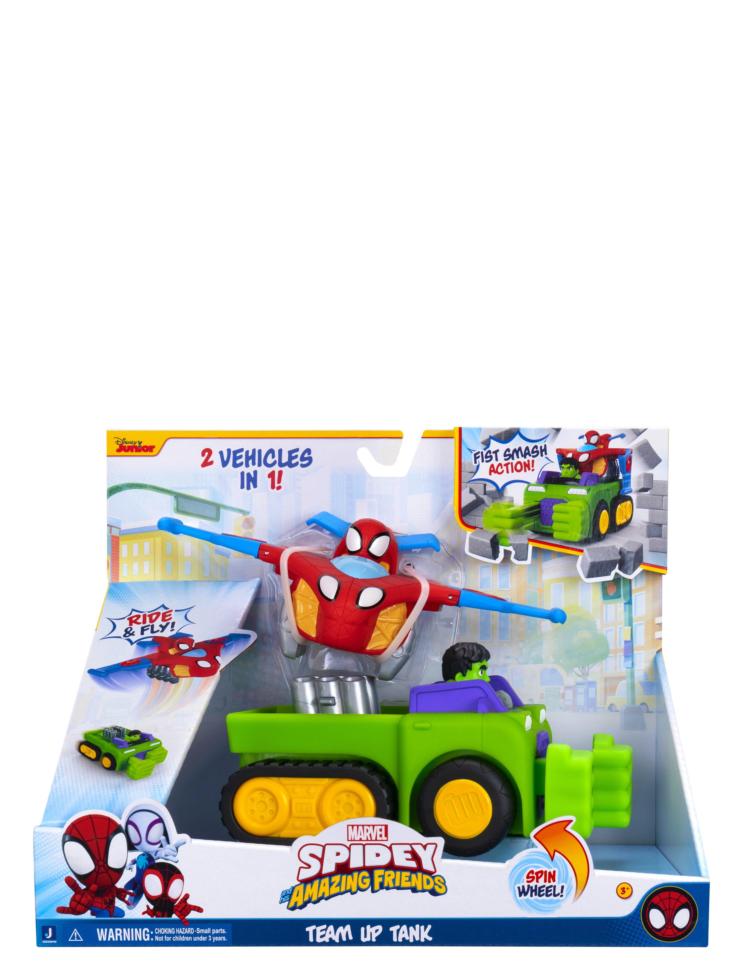 SPIDEY TEAM-UP TANK - MULTI COLOUR