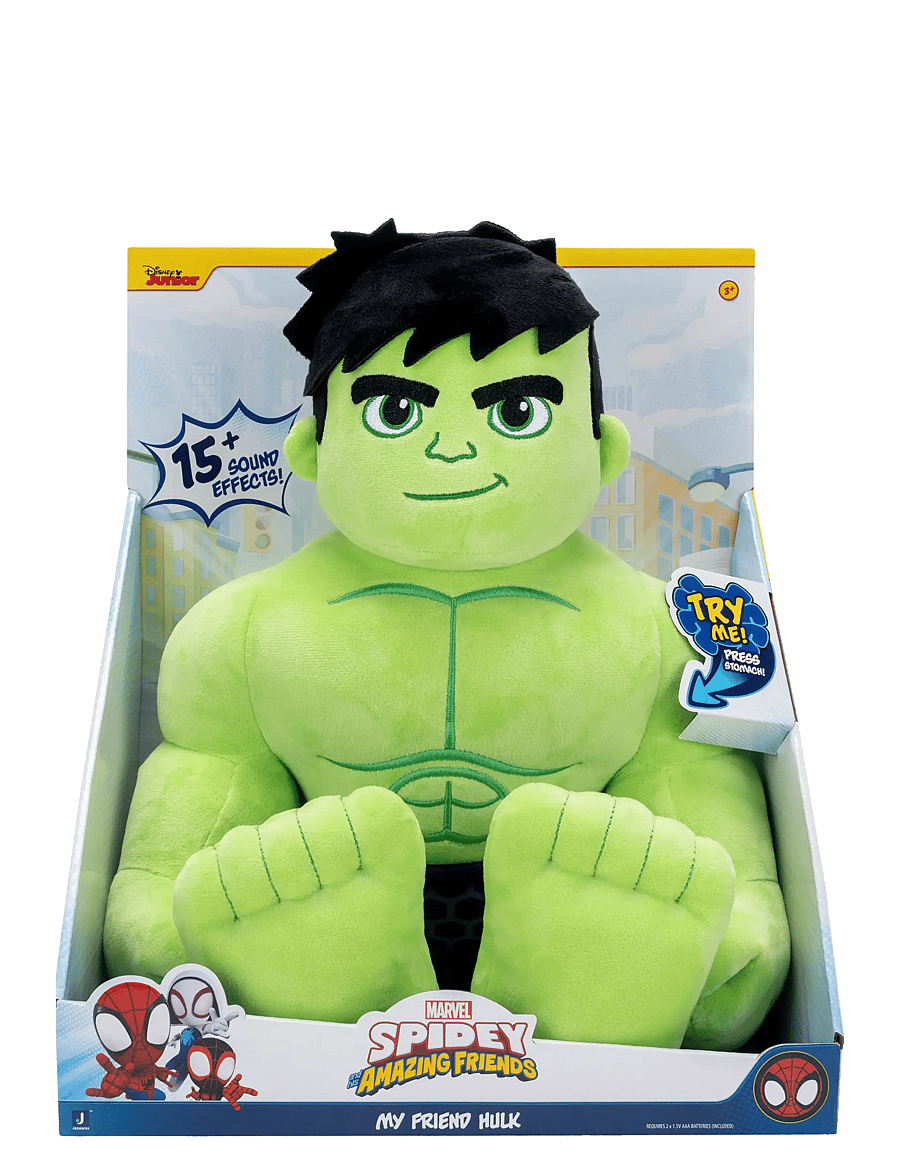 Proxy - SPIDEY MY FRIEND HULK FEATURE PLUSH - film & sagofigurer - multi colour - 0