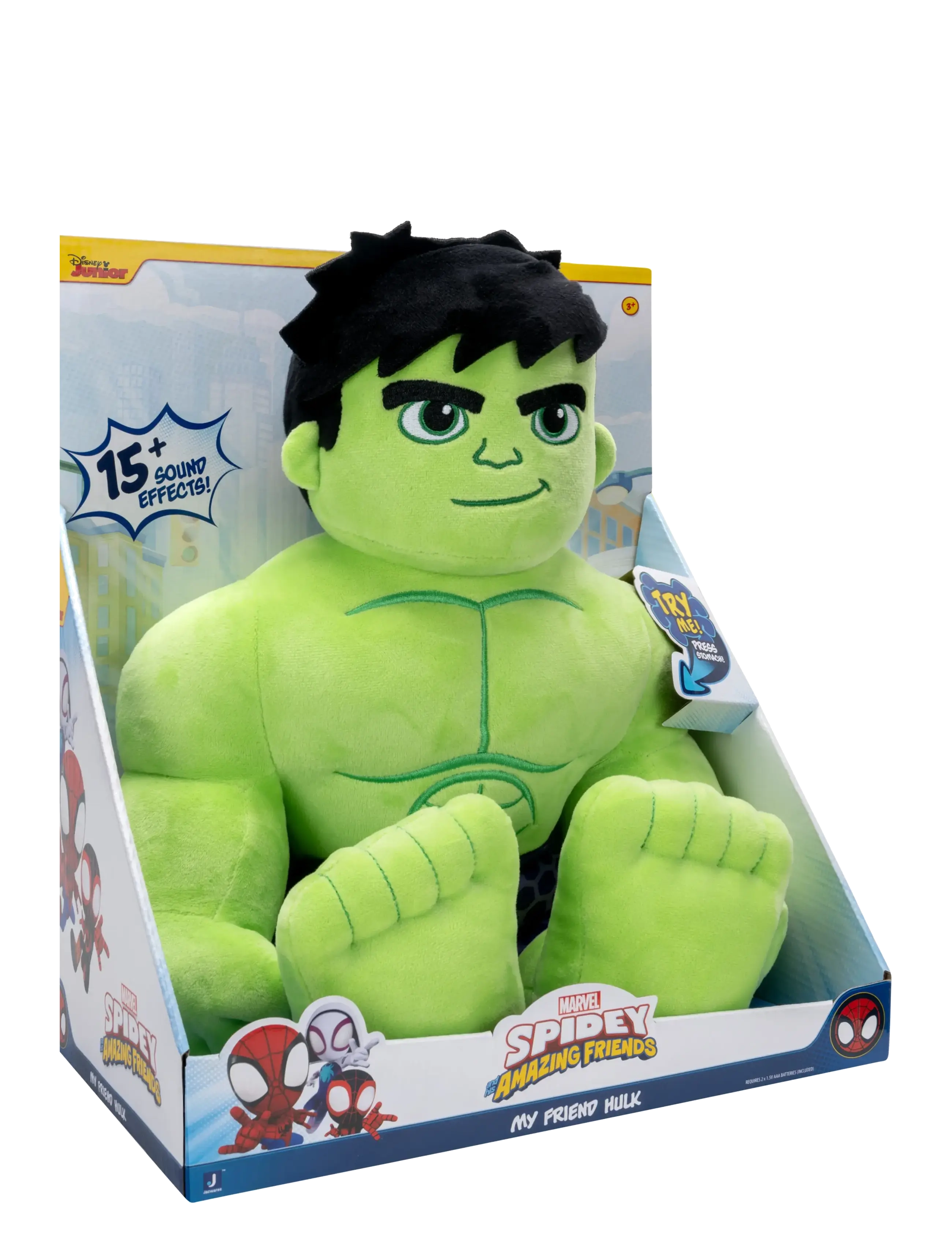Proxy - SPIDEY MY FRIEND HULK FEATURE PLUSH - film & sagofigurer - multi colour - 1
