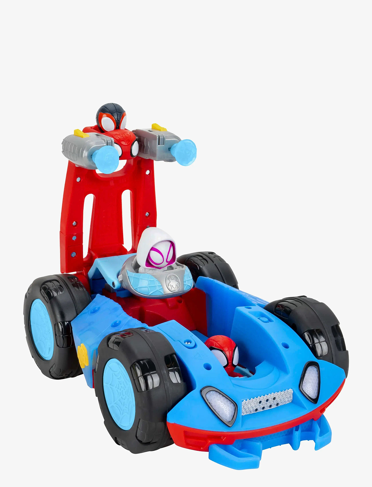 Spider-man - SPIDEY FLIP & REVEAL CRUISER - legetøjsbiler - multi colour - 4