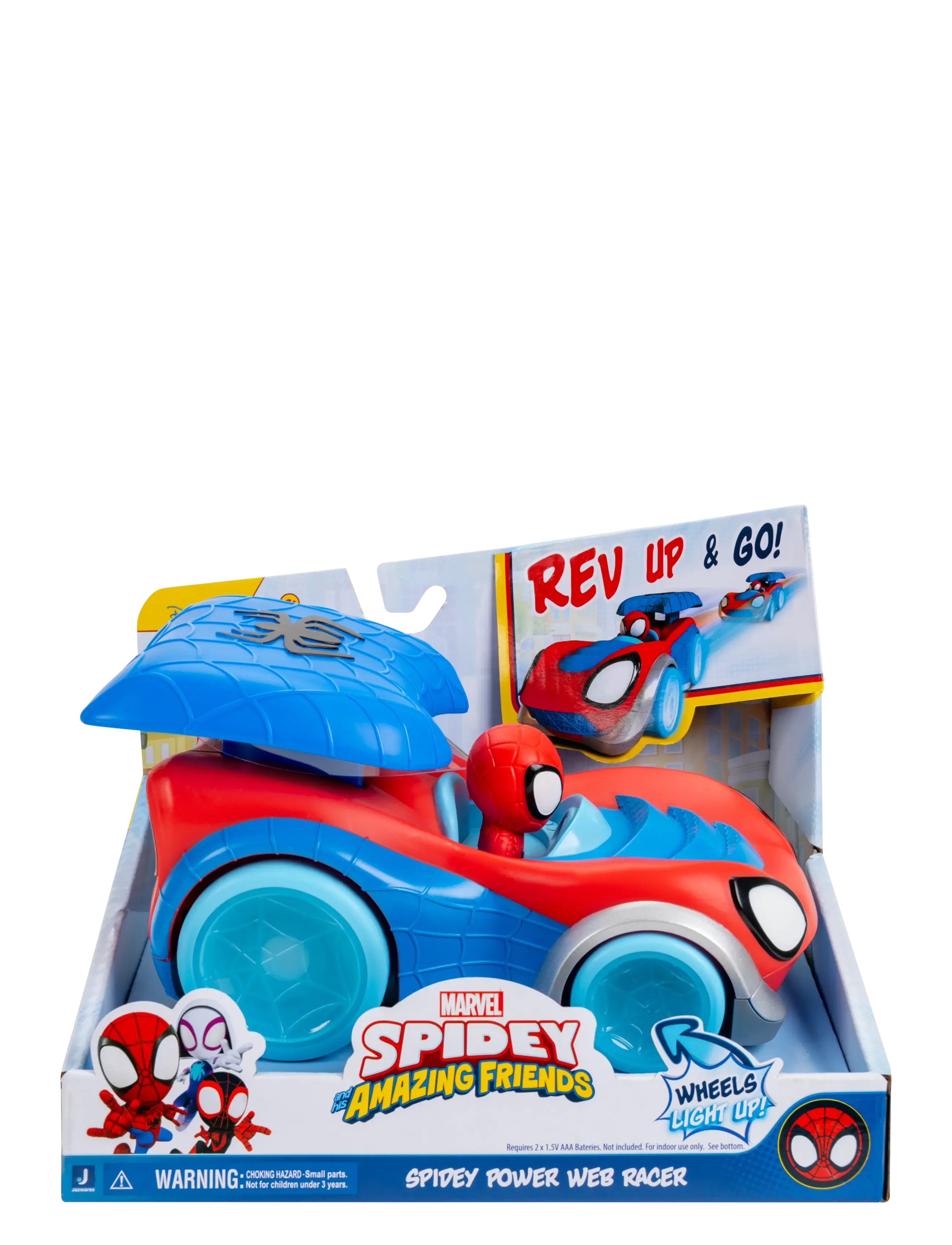 Spider-man Spidey Power Web Racer, One Size, Blue, Legesæt Og Actionfigurer > Actionfigurer, Børn