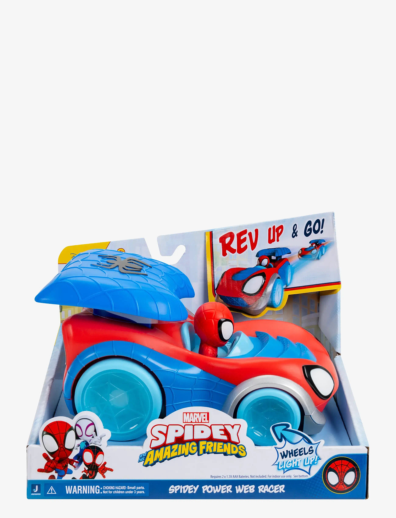 Spider-man - SPIDEY POWER WEB RACER - actionfigurer - multi colour - 0