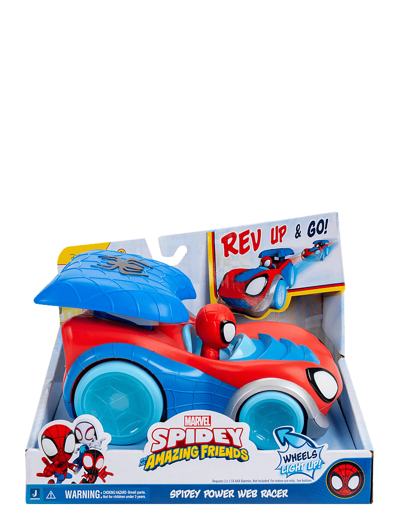 Spider-man - SPIDEY POWER WEB RACER - actionfigurer - multi colour - 0