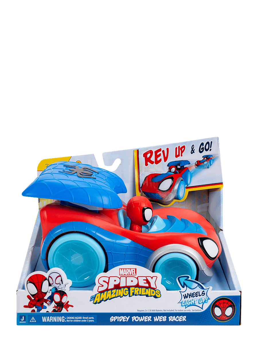 Spider-man - SPIDEY POWER WEB RACER - actionfigurer - multi colour - 0