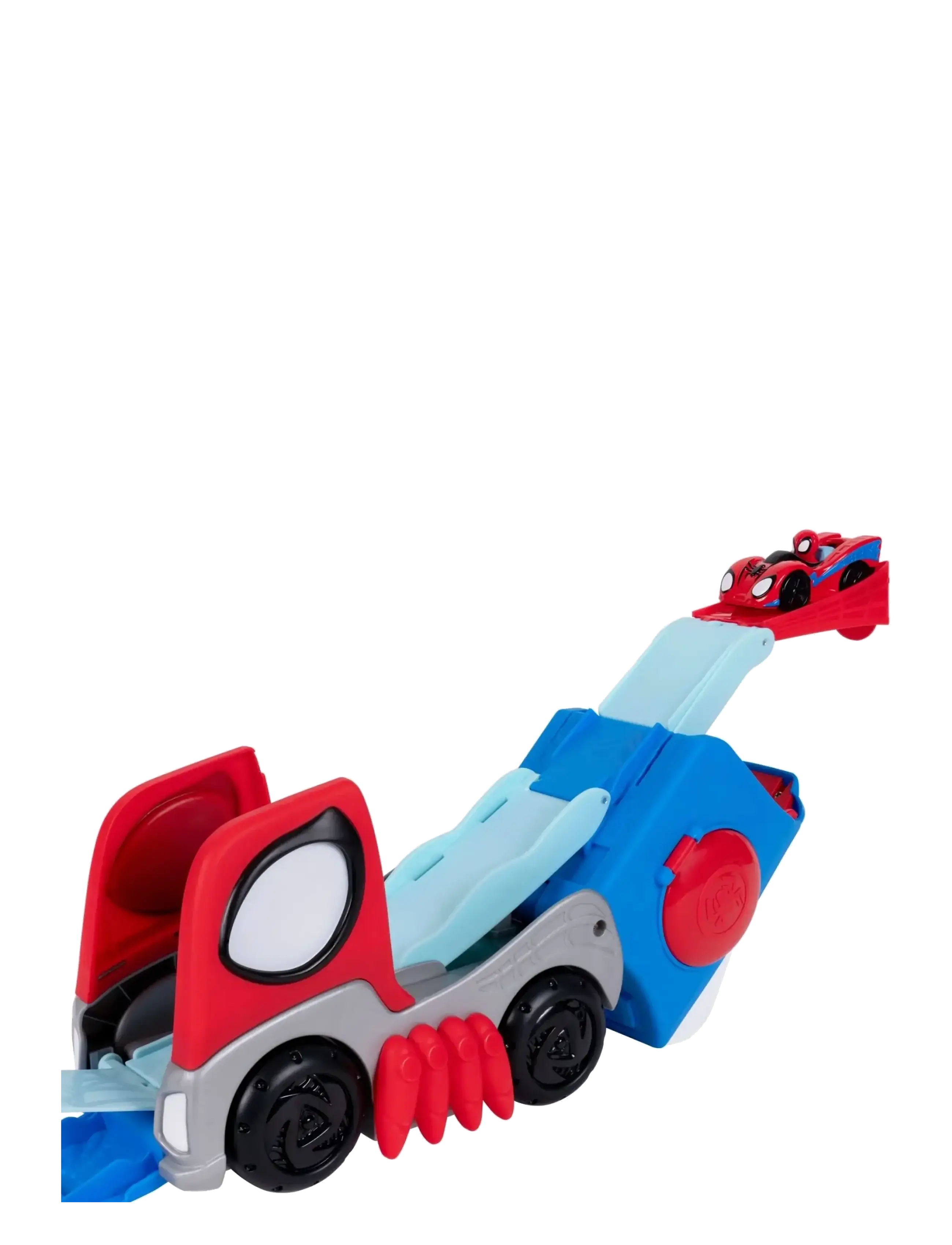 Spider-man - SPIDEY AMAZING METALS TRANSFORMING HAULER RACEWAY - bilbanor - multi colour - 2