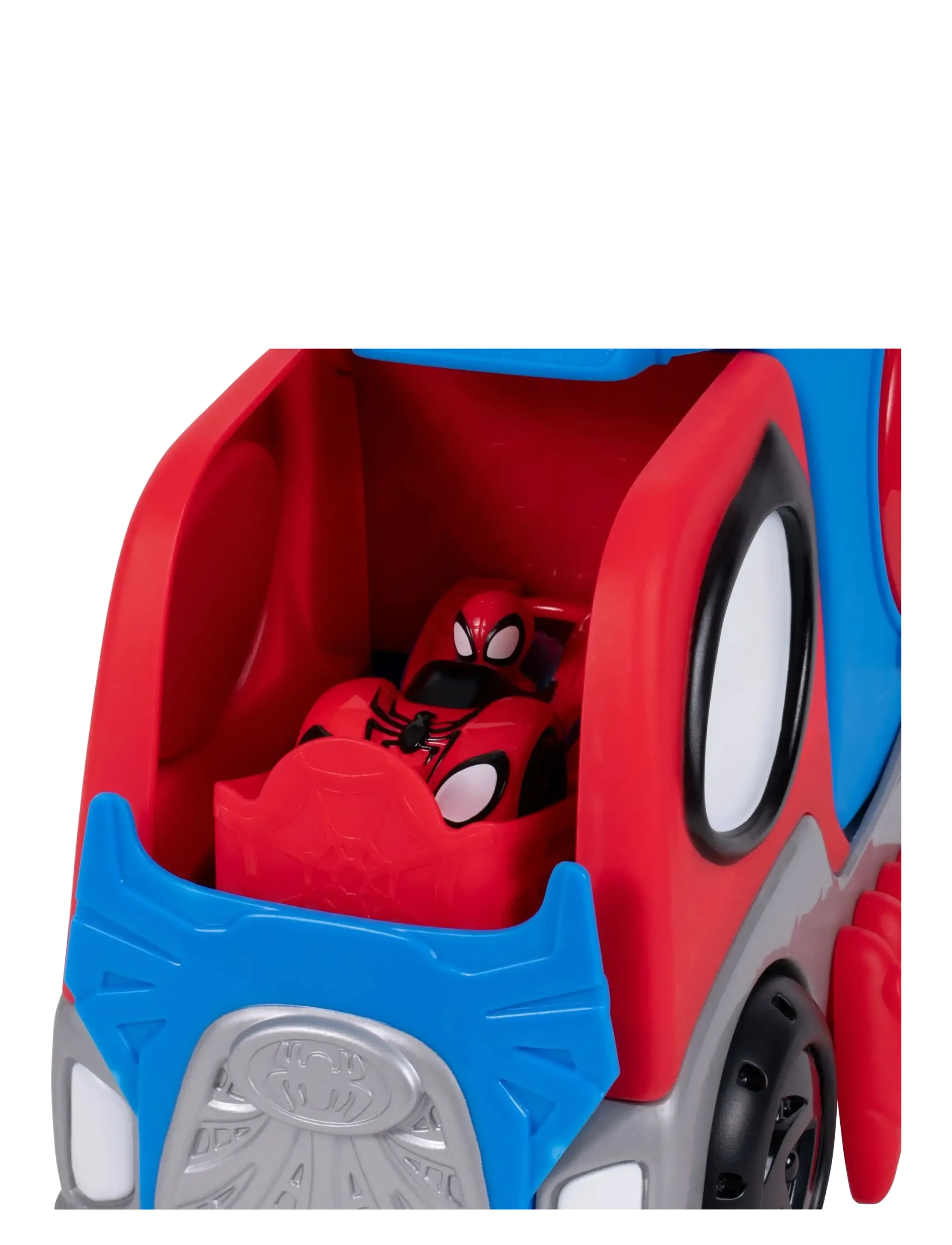 Spider-man - SPIDEY AMAZING METALS TRANSFORMING HAULER RACEWAY - bilbanor - multi colour - 4