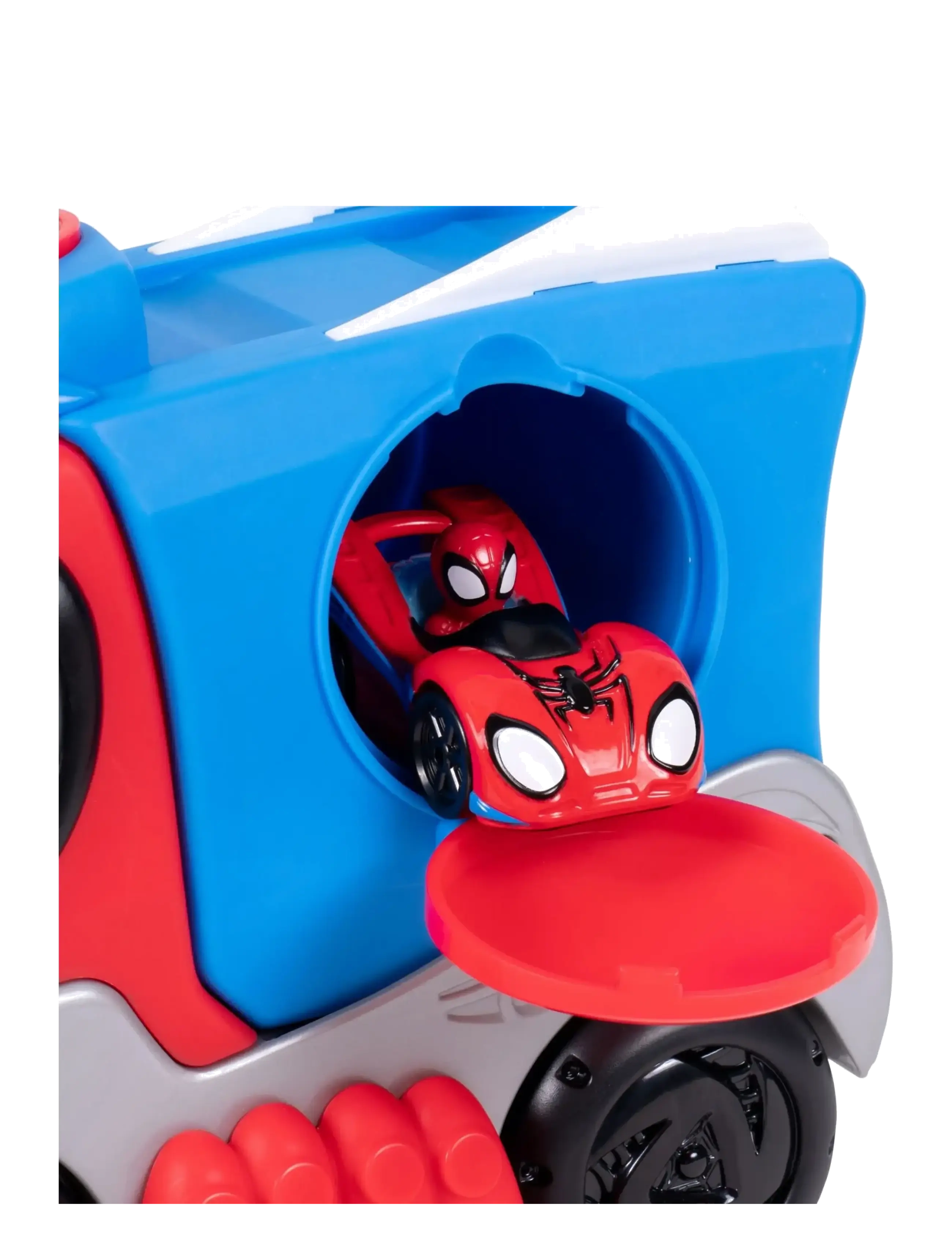 Spider-man - SPIDEY AMAZING METALS TRANSFORMING HAULER RACEWAY - bilbanor - multi colour - 5