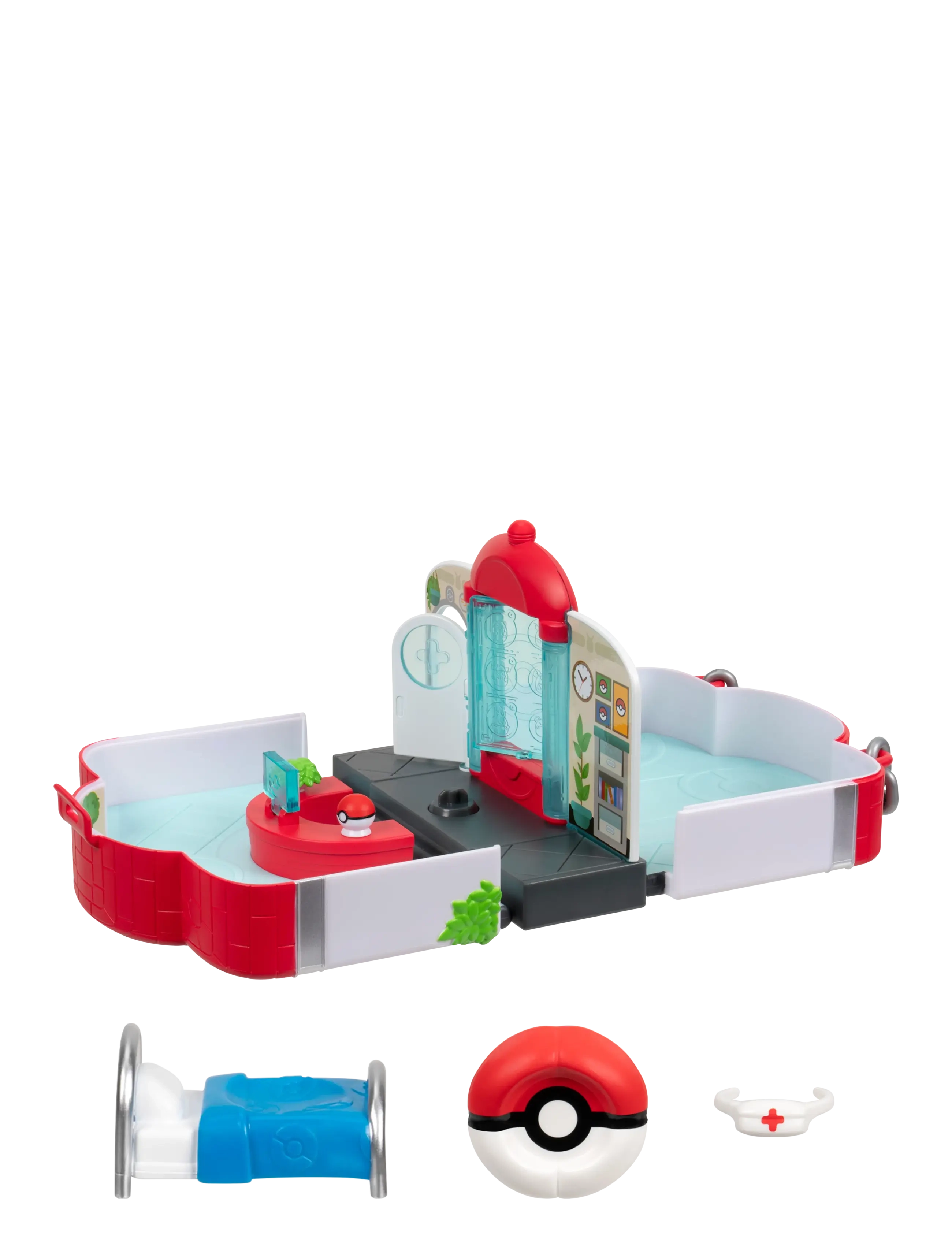 Pokemon - SQUISHALONGS POKEMON CENTER PLAYSET - lekset - multi colour - 2