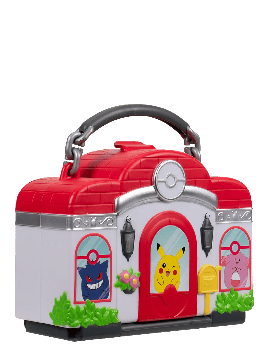 Pokemon - SQUISHALONGS POKEMON CENTER PLAYSET - lekset - multi colour - 3