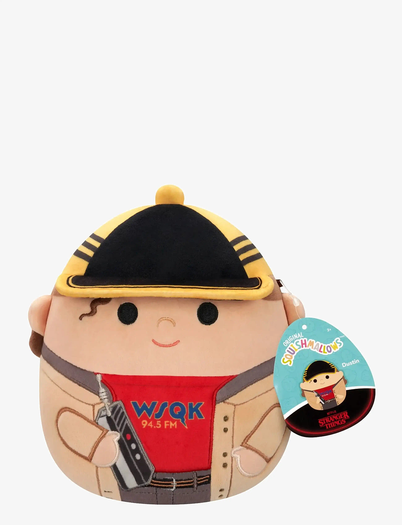Squishmallows - SQUISHMALLOWS 20 CM STRANGER THINGS DUSTIN - bamser - multi colour - 1