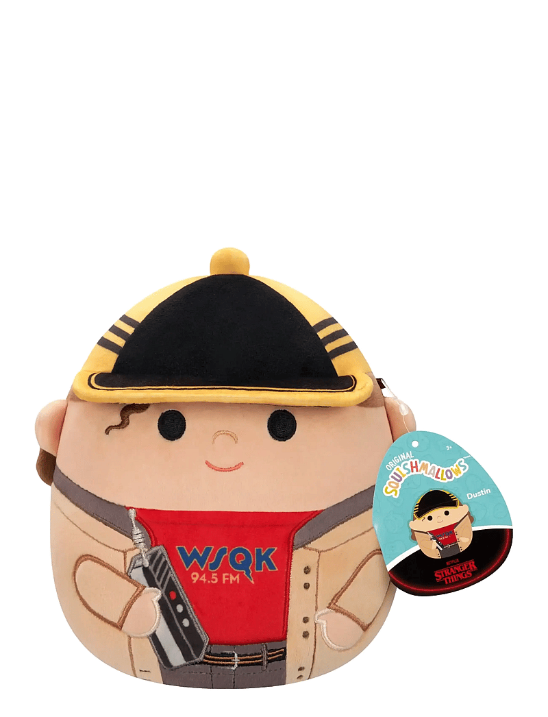 Squishmallows - SQUISHMALLOWS 20 CM STRANGER THINGS DUSTIN - stuffed toys - multi colour - 1
