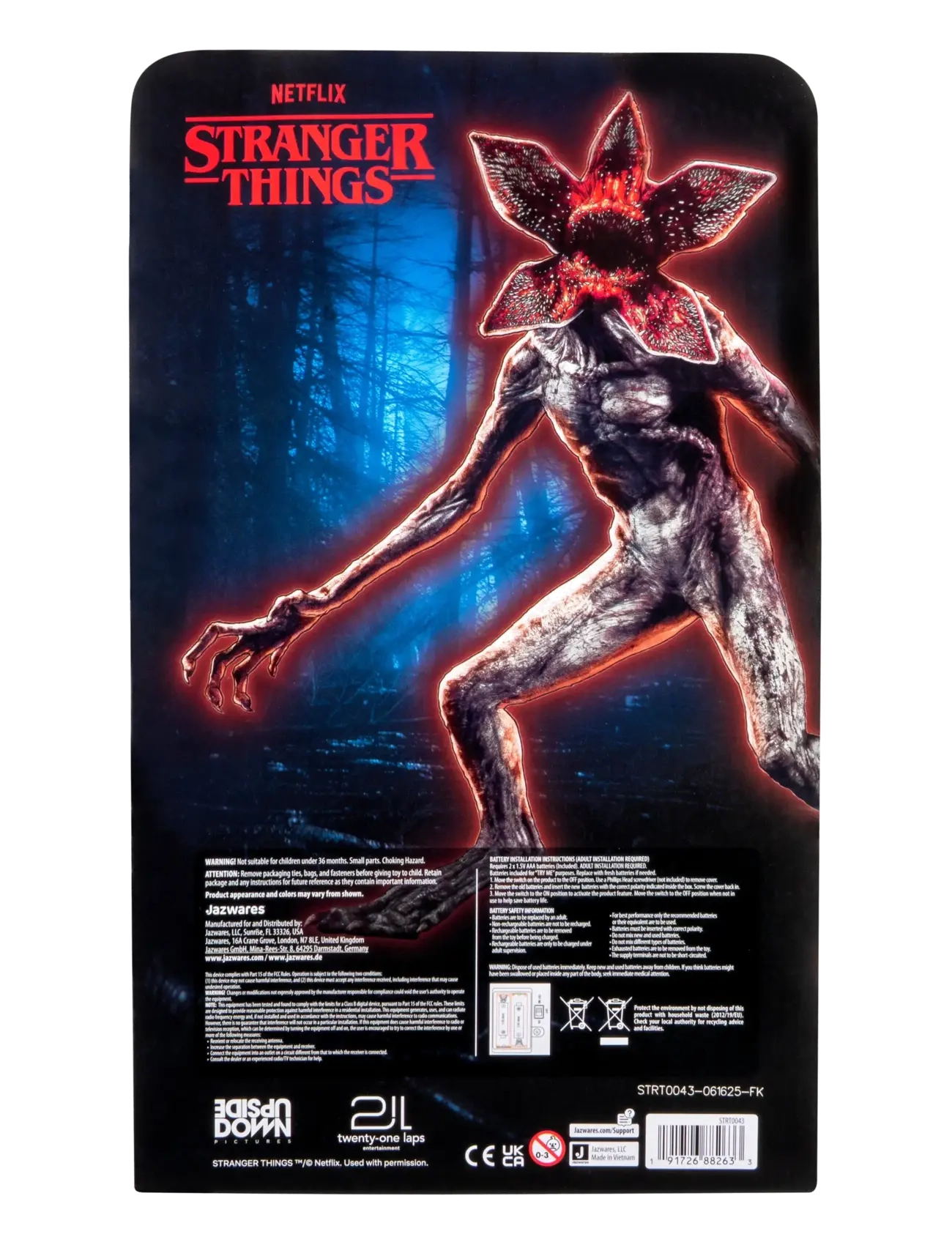 Stranger Things - STRANGER THINGS FEATURE PLUSH DEMOGORGON - tøjdyr - multi colour - 2