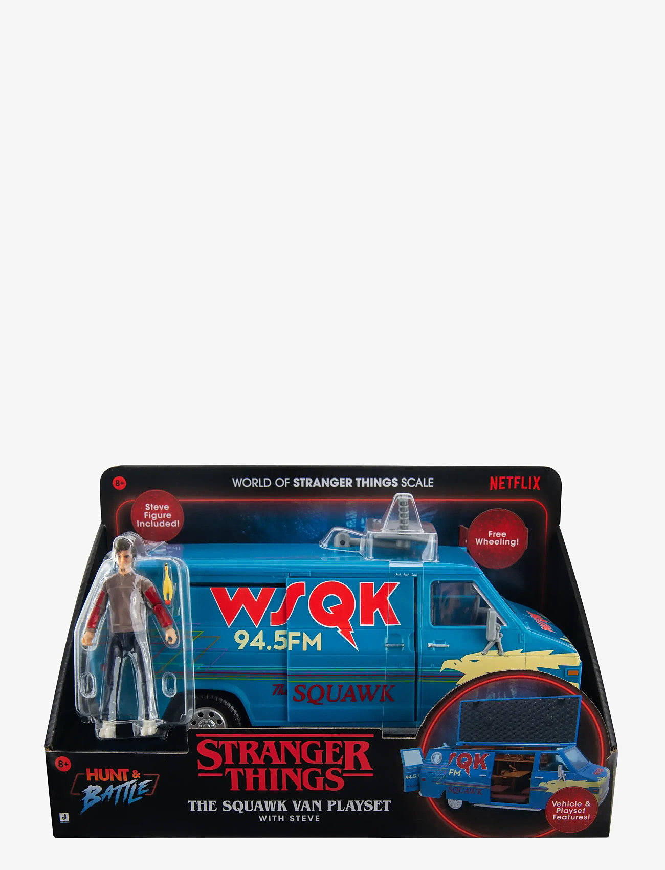Stranger Things - STRANGER THINGS WSQK VAN AND STEVE FIGURE - lekset - multi colour - 0