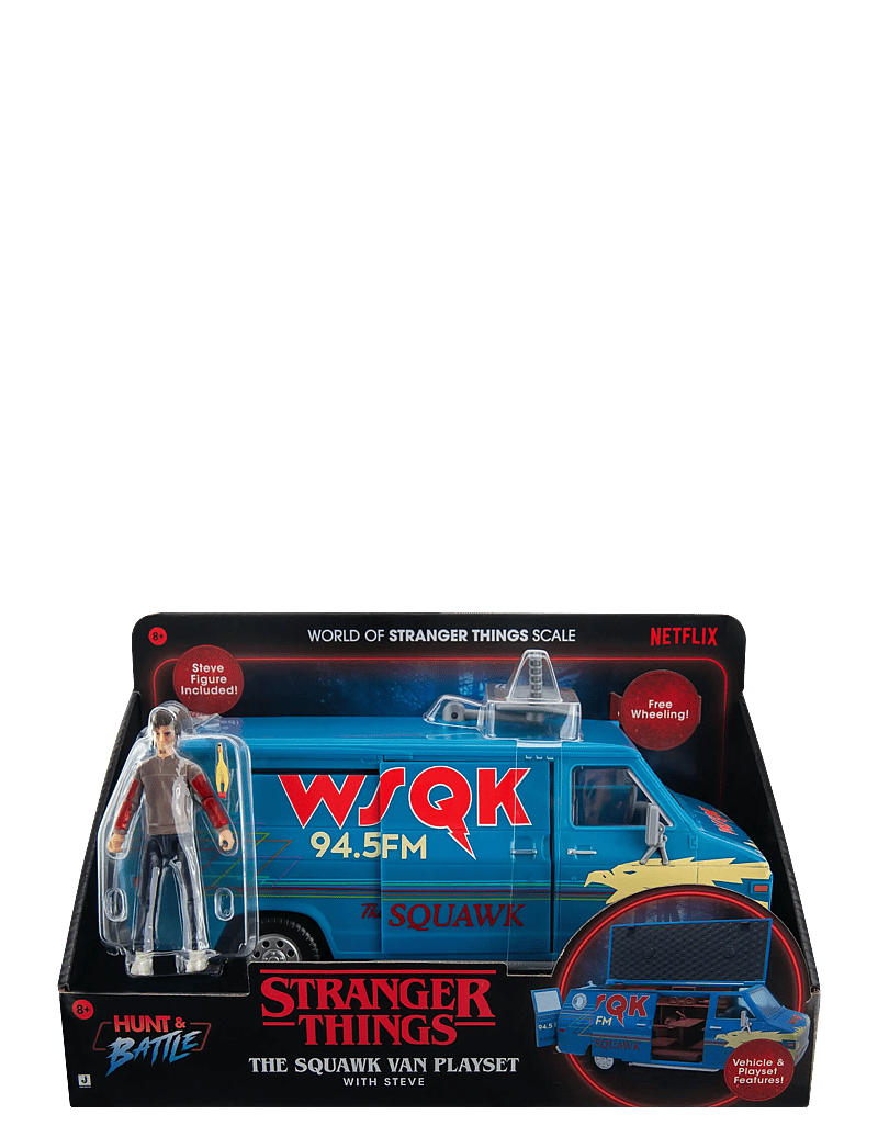 Stranger Things - STRANGER THINGS WSQK VAN AND STEVE FIGURE - lekset - multi colour - 0