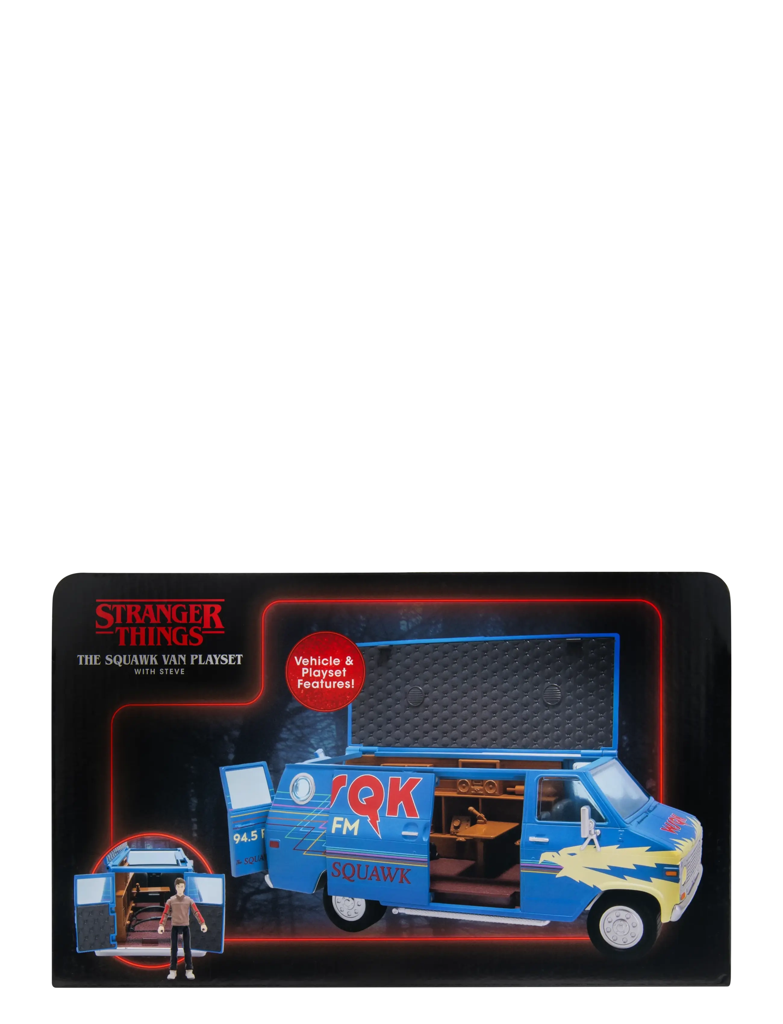 Stranger Things - STRANGER THINGS WSQK VAN AND STEVE FIGURE - leksakssets & figurer - multi colour - 2