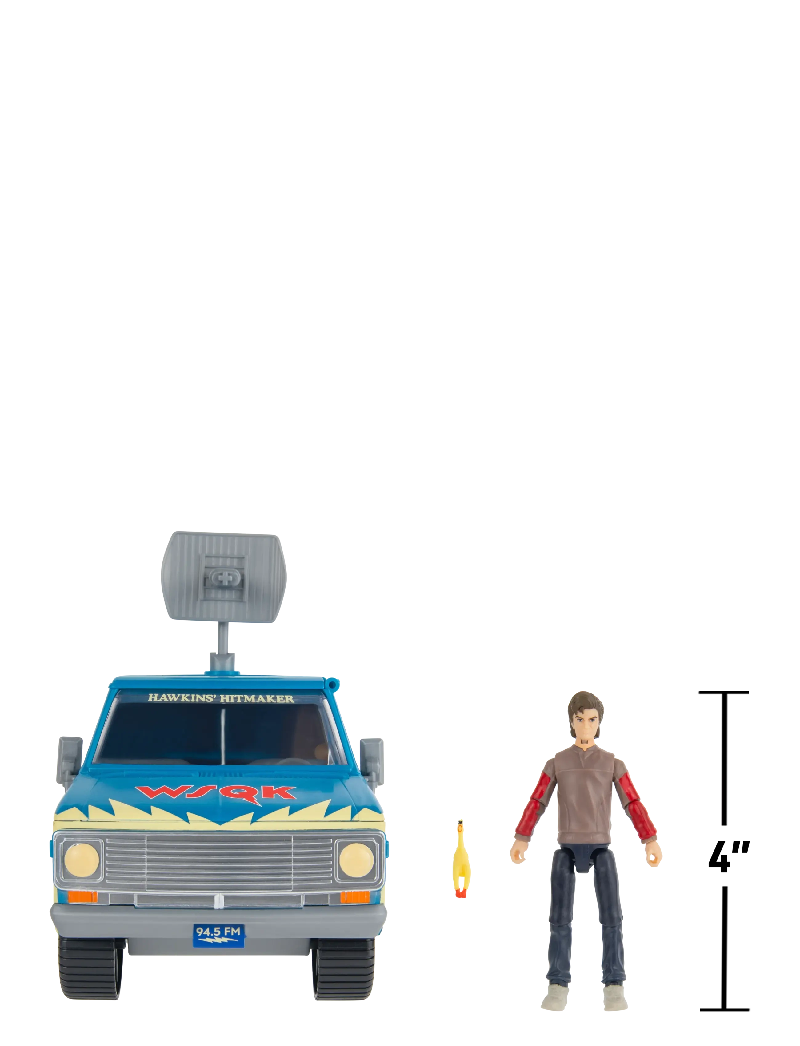 Stranger Things - STRANGER THINGS WSQK VAN AND STEVE FIGURE - leksakssets & figurer - multi colour - 4