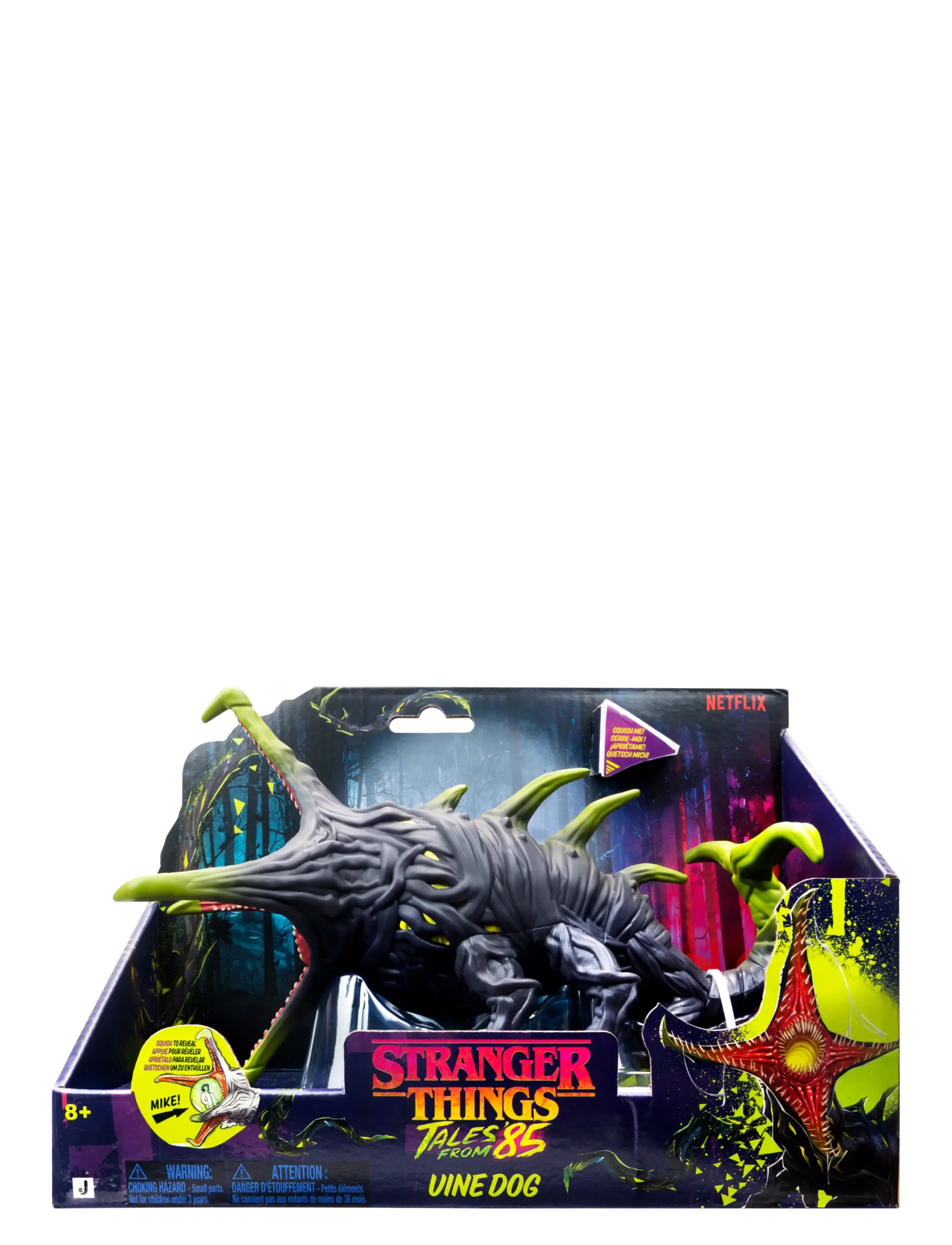 Stranger Things STRANGER THINGS TALES FROM 85 SQUISHY VINE DOG - Lelut - MULTI COLOUR / grey
