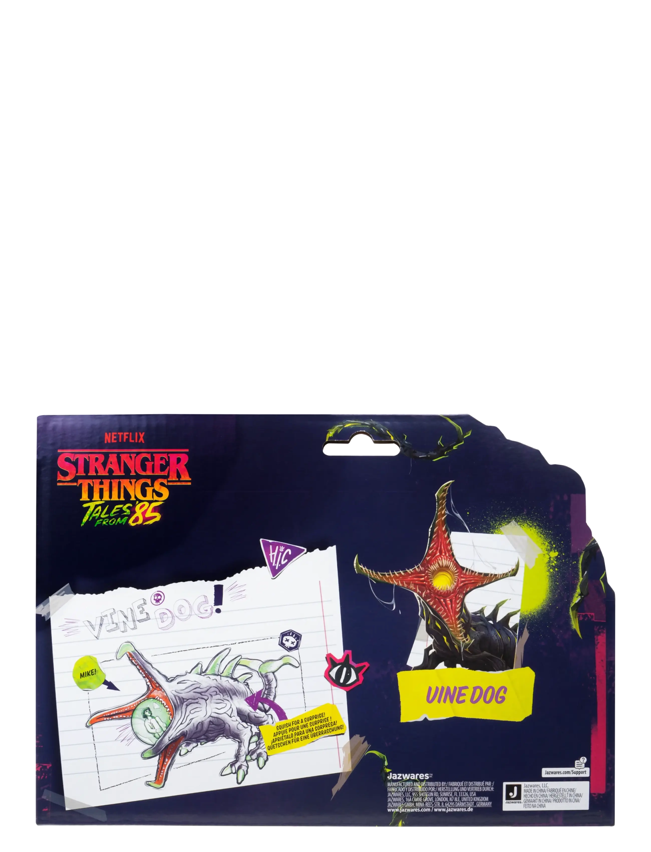 Stranger Things - STRANGER THINGS TALES FROM 85 SQUISHY VINE DOG - actionfigurer - multi colour - 2