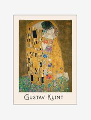 gustav-klimt-the-kiss - MULTI-COLORED