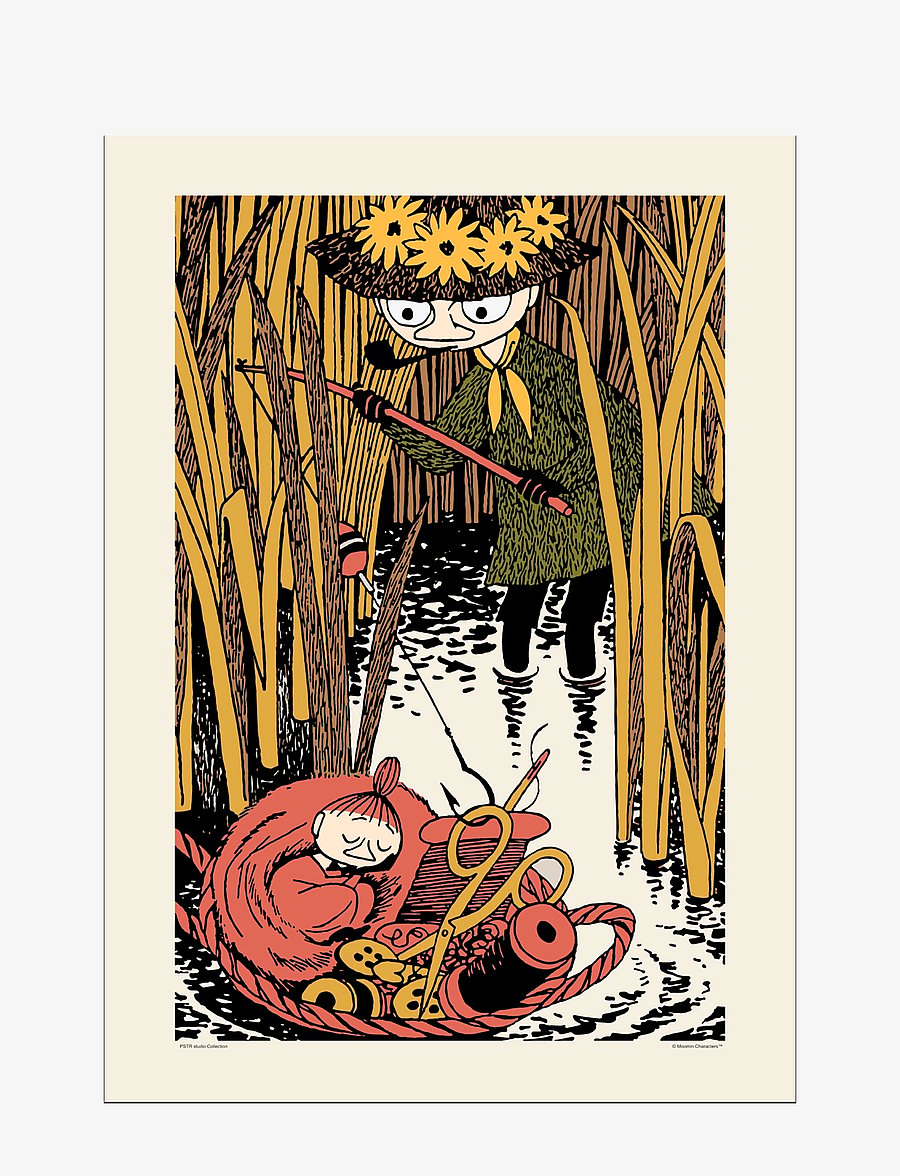 PSTR Studio - Moomin x PSTR studio - Little My & Snufkin - muinasjutud - natural - 2