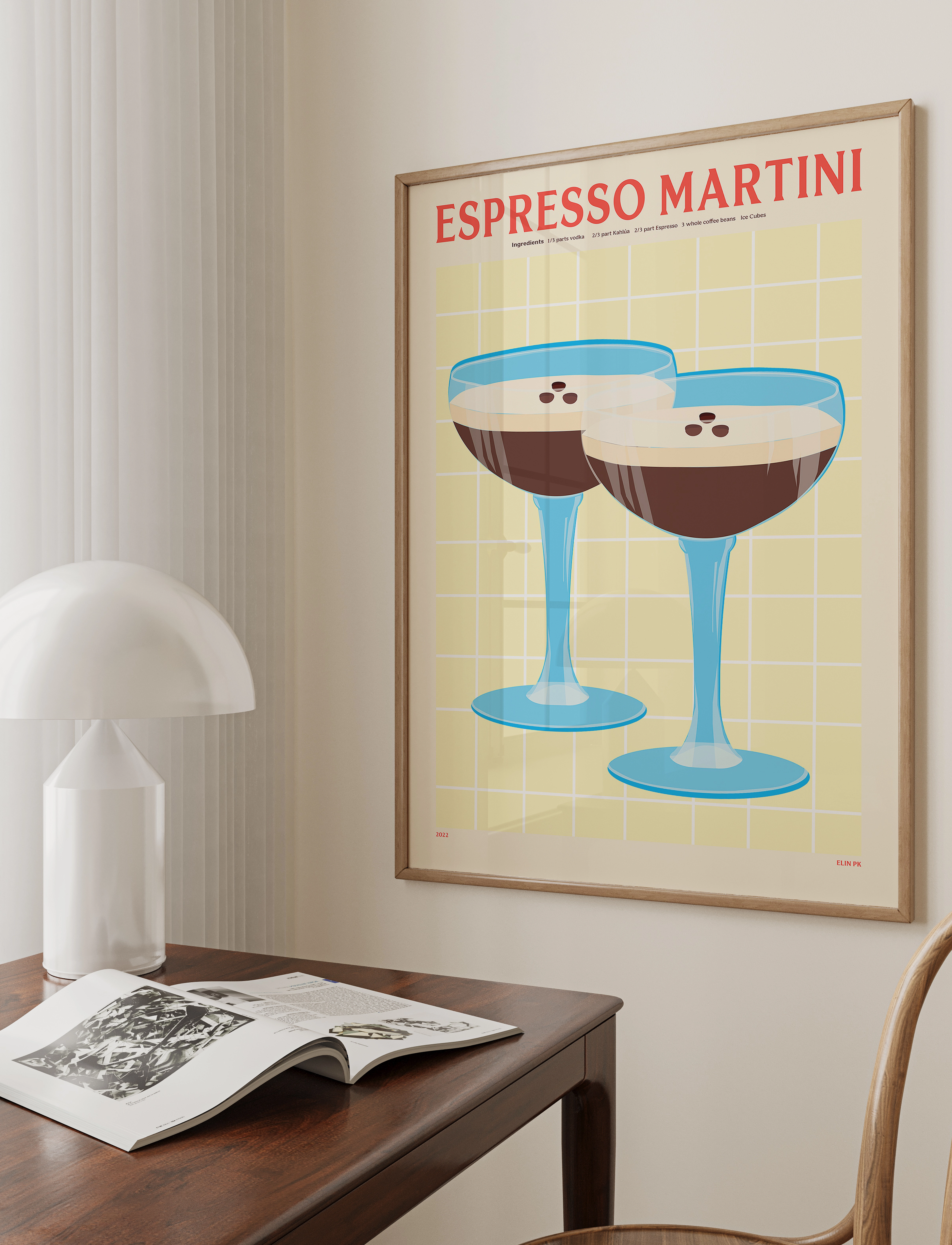 PSTR Studio - PSTR Studio - PSTR studio x Elin PK -  Espresso Martini - mad - multi - 3
