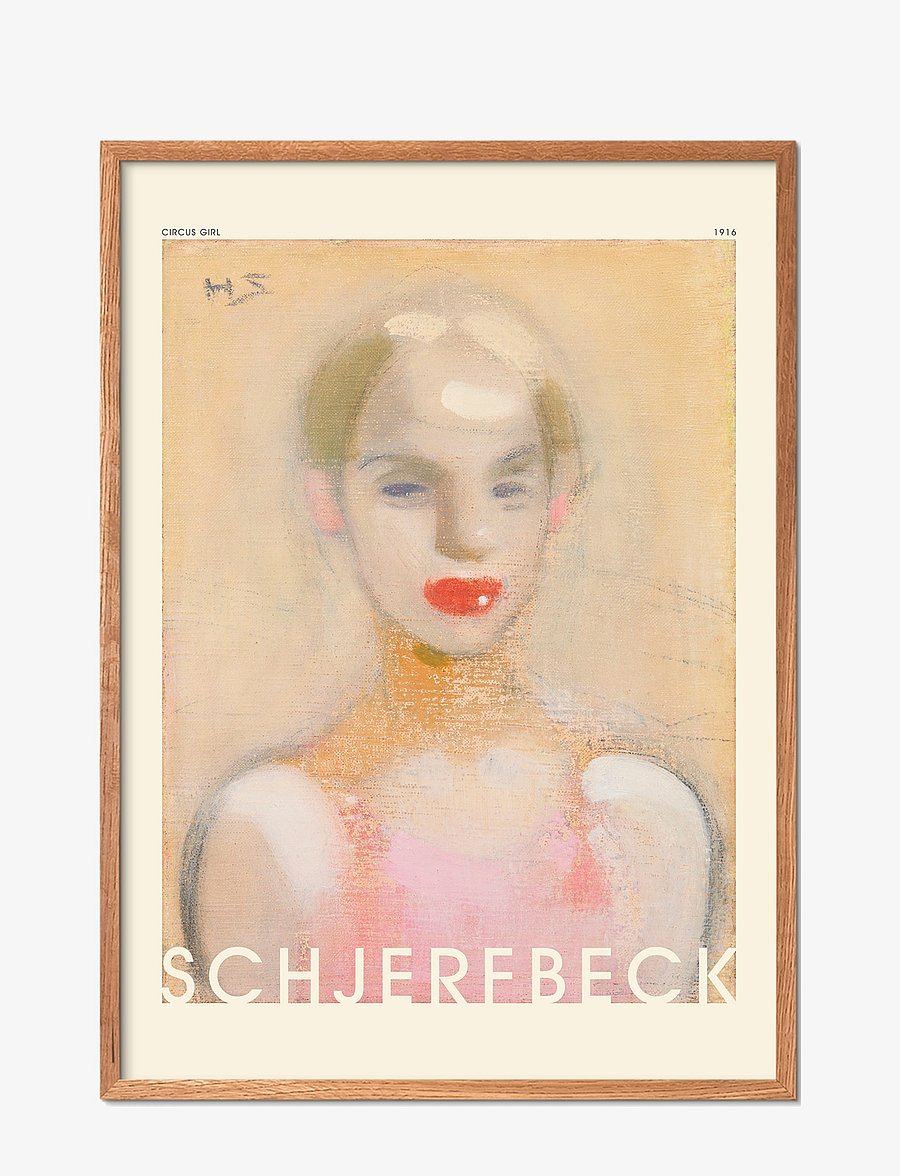 PSTR Studio - PSTR Studio - Helene Schjerfbeck - Circus girl - illustrationen - multi - 1