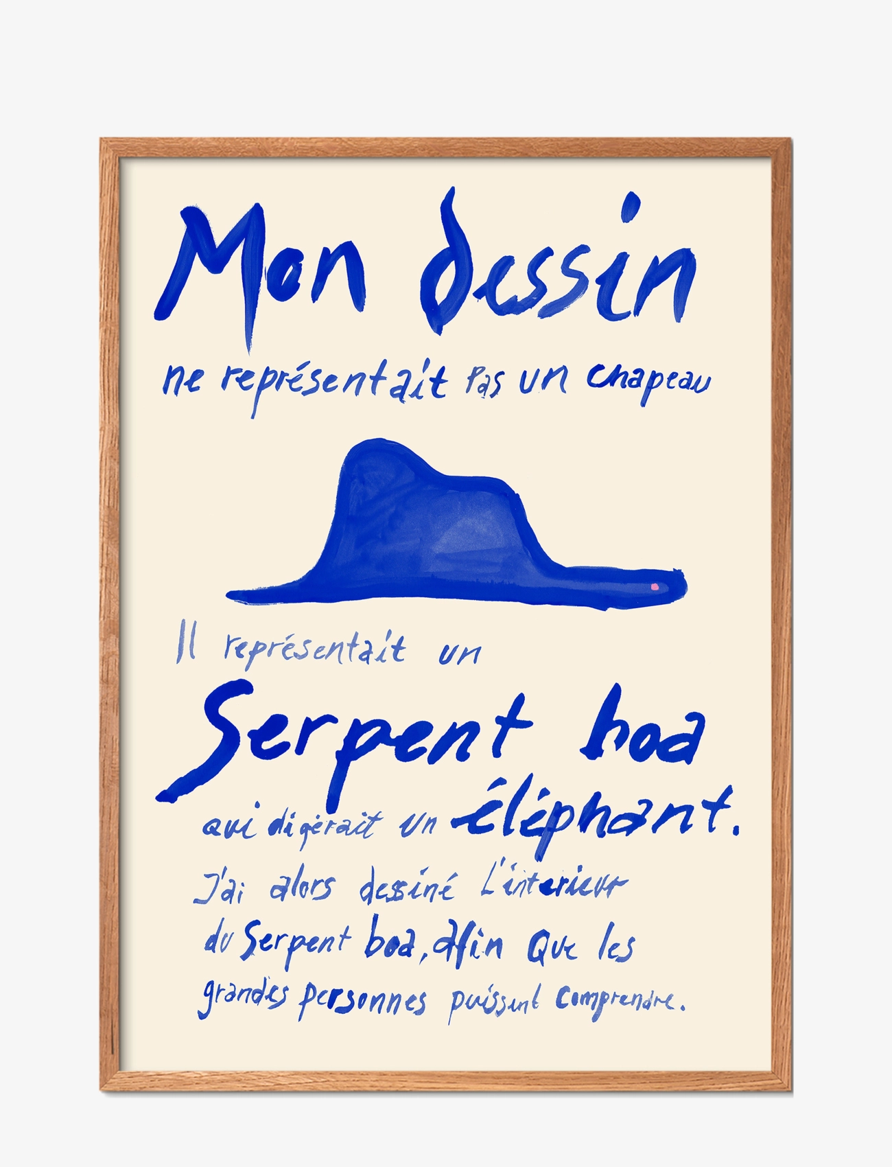 PSTR STUDIO Pstr Studio - Sissan - Le Petit Prince Patterned - 50X70CM - Unisex